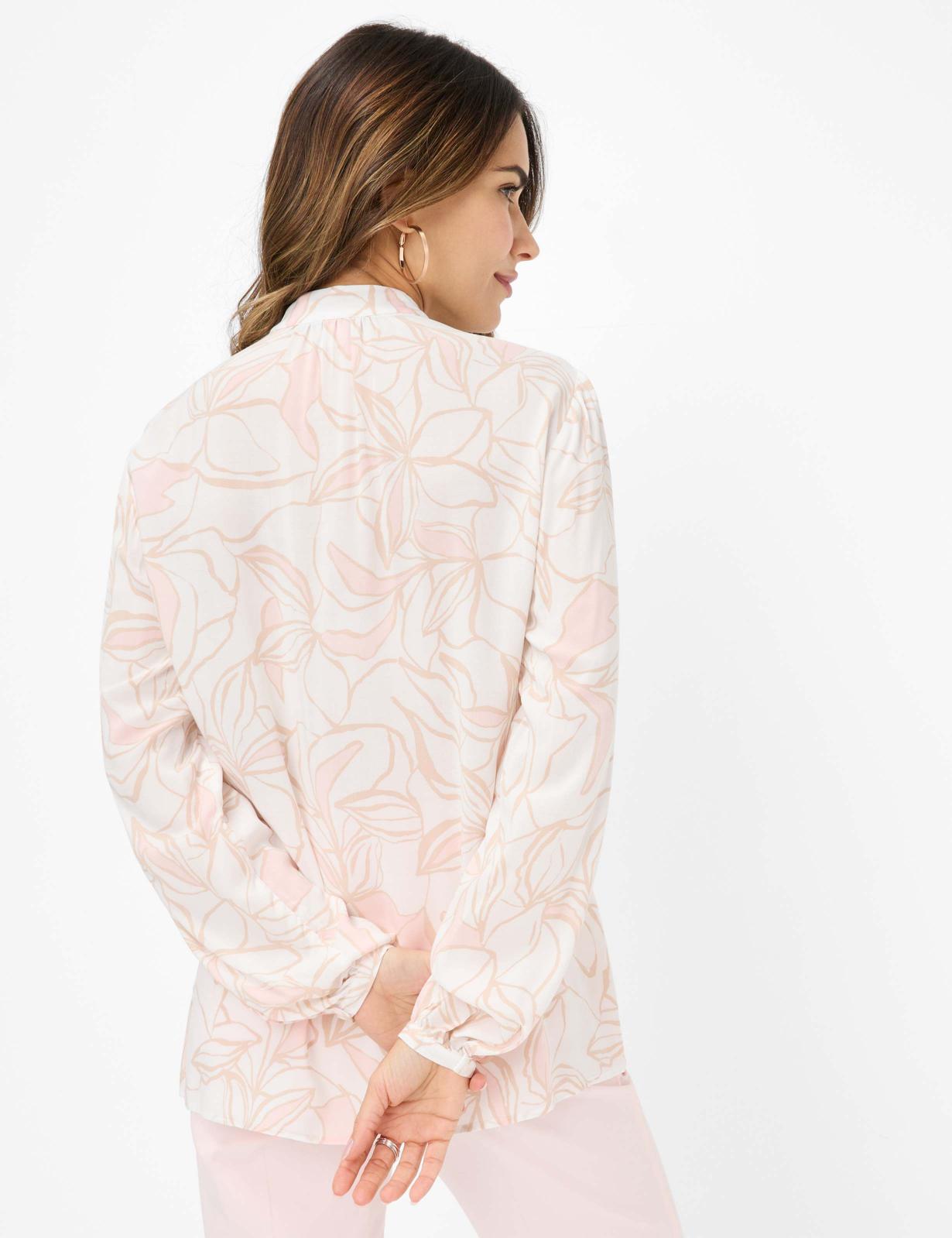 Poplin: Blouse Out of Pure Viscose