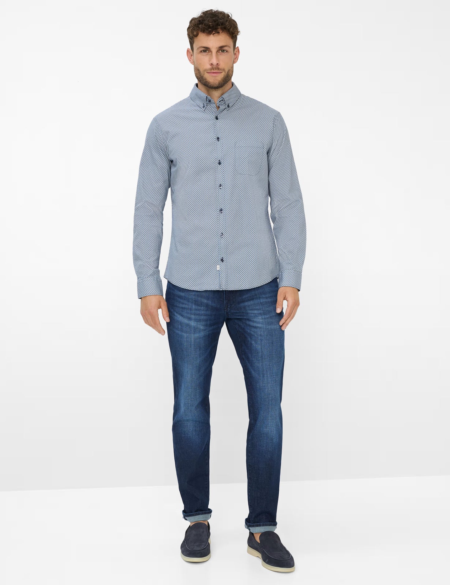 Hi-Flex: Shirt in Cotton Blend