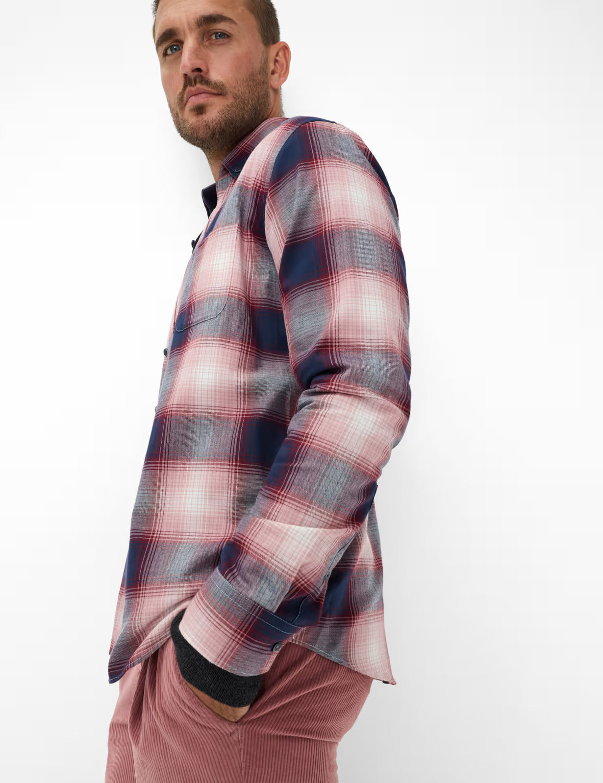 Light Flannel: Shirt Made of Pure Cotton