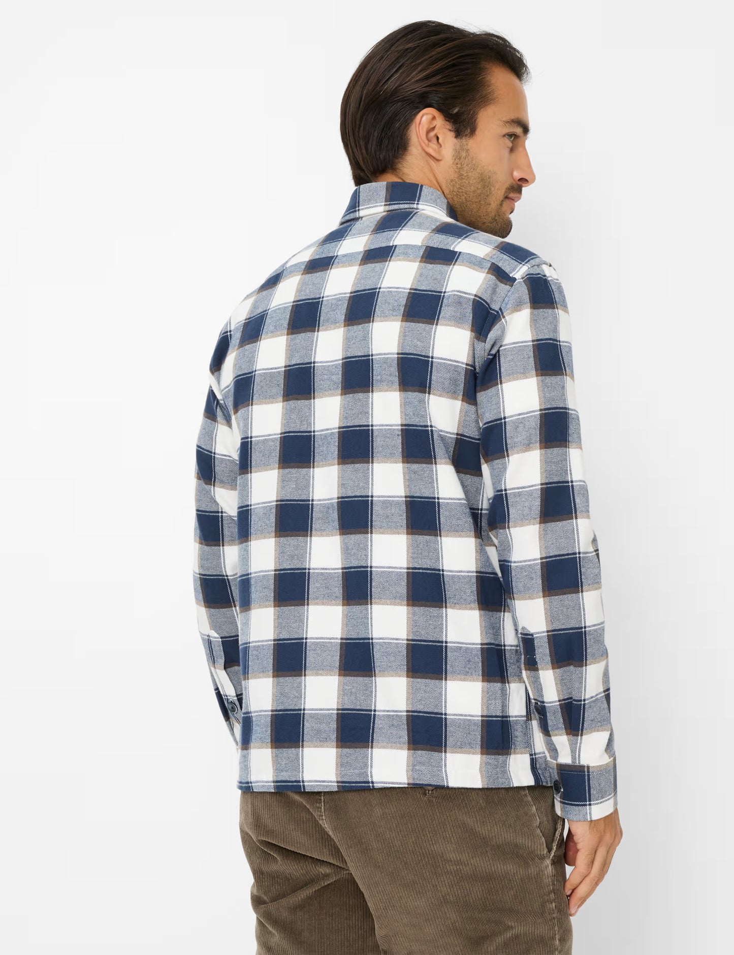 Flannel: Overshirt Made of Pure Cotton