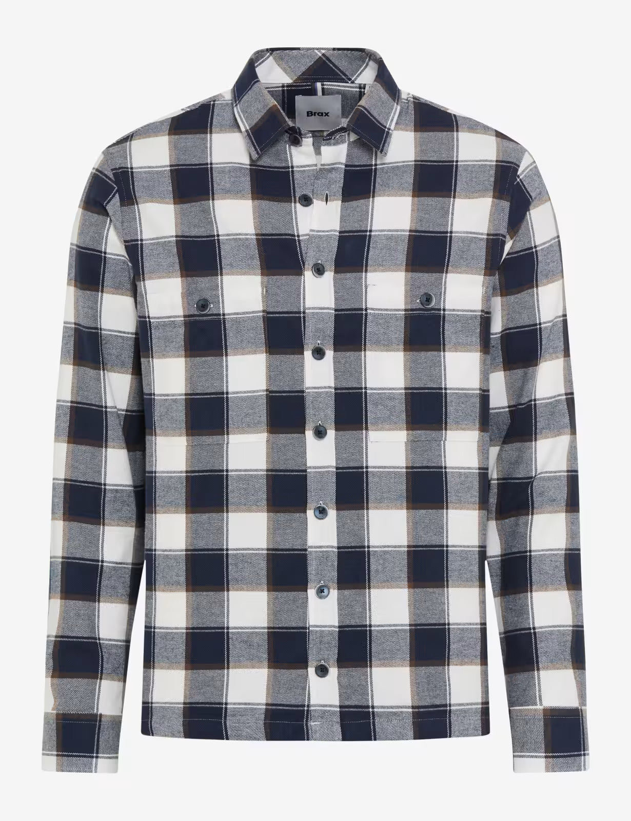 Flannel: Overshirt Made of Pure Cotton
