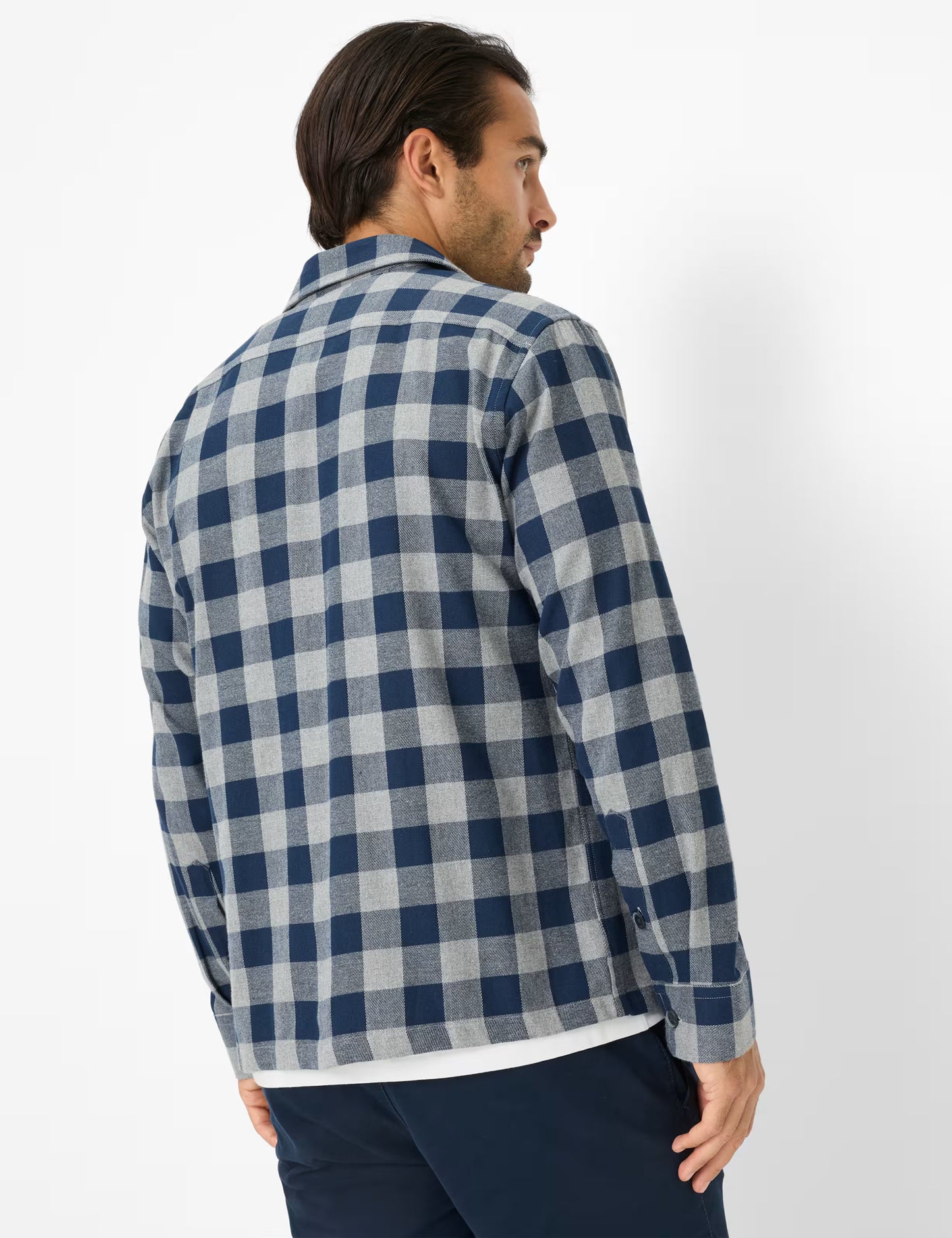 Flannel: Overshirt Made of Pure Cotton