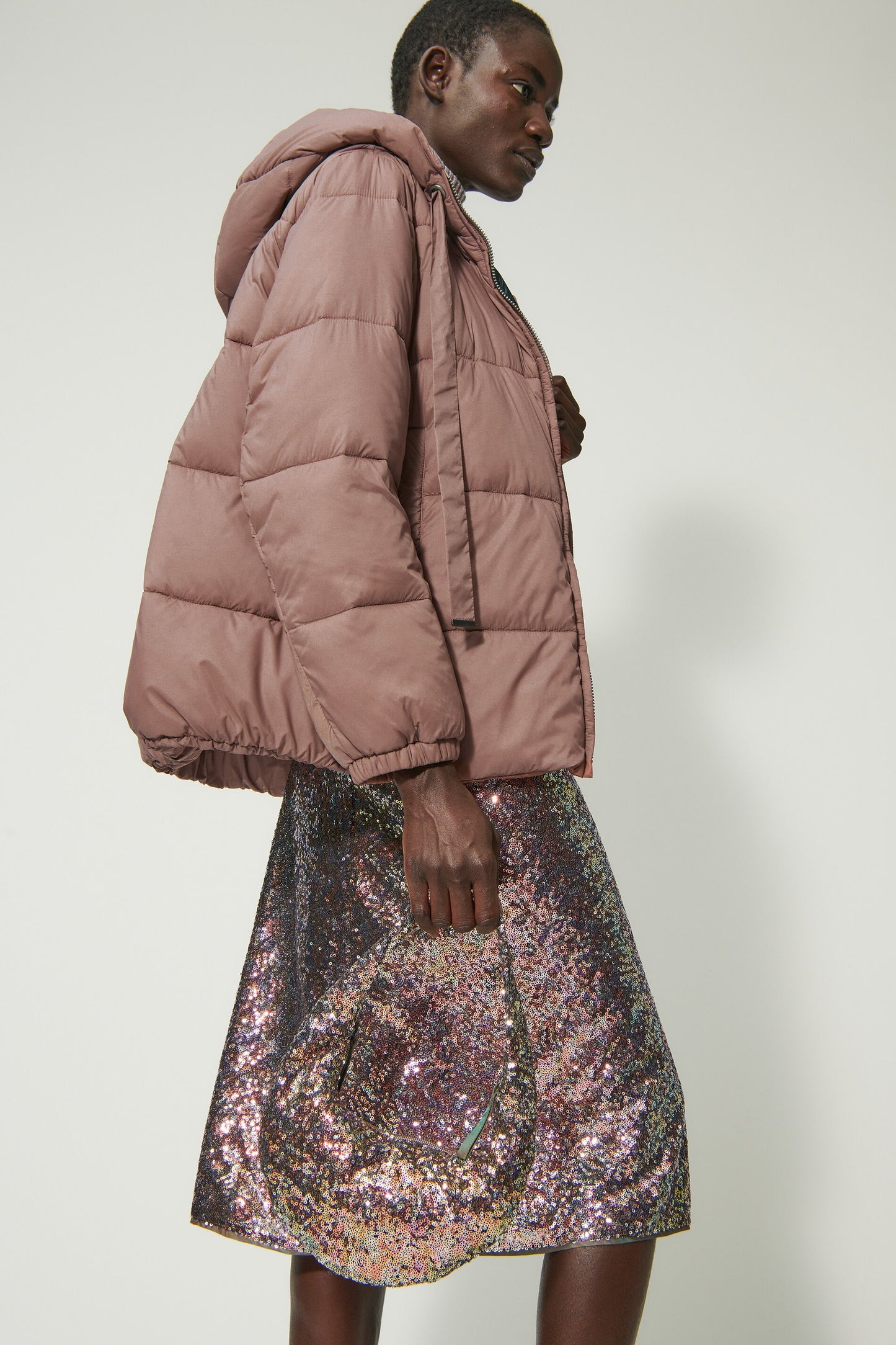 Padded Jacket with Hood