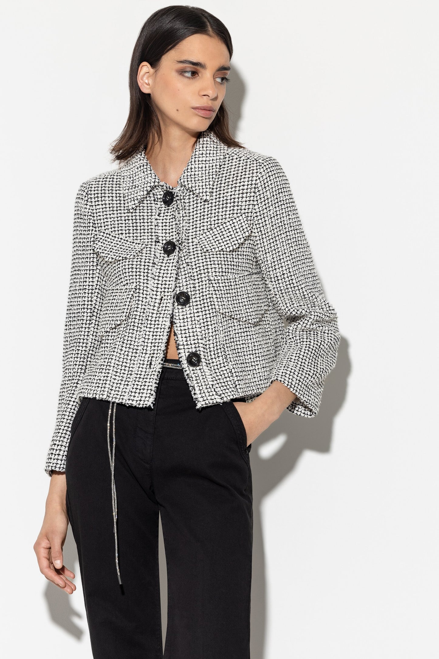 Tweed-Style Jacket