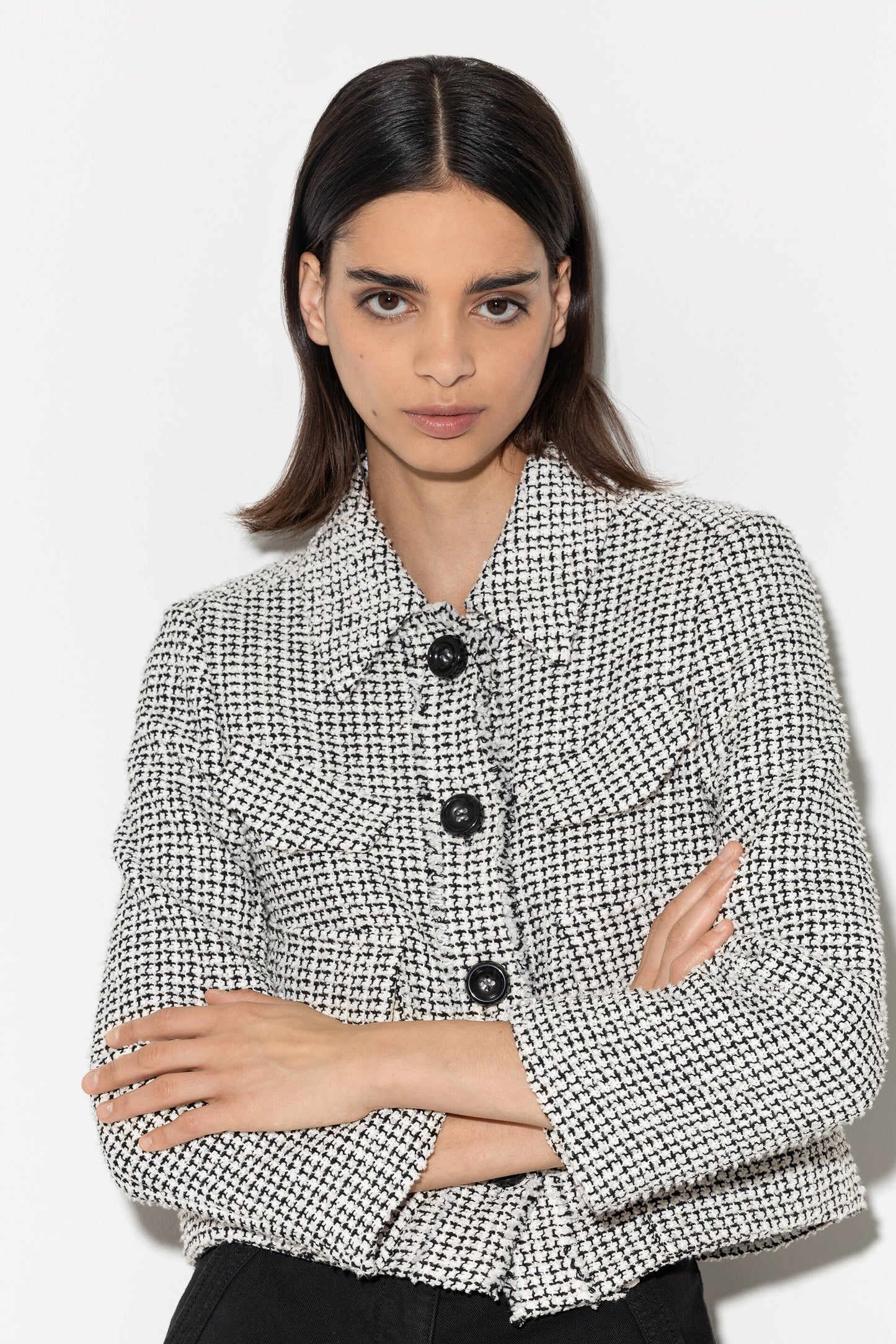 Tweed-Style Jacket