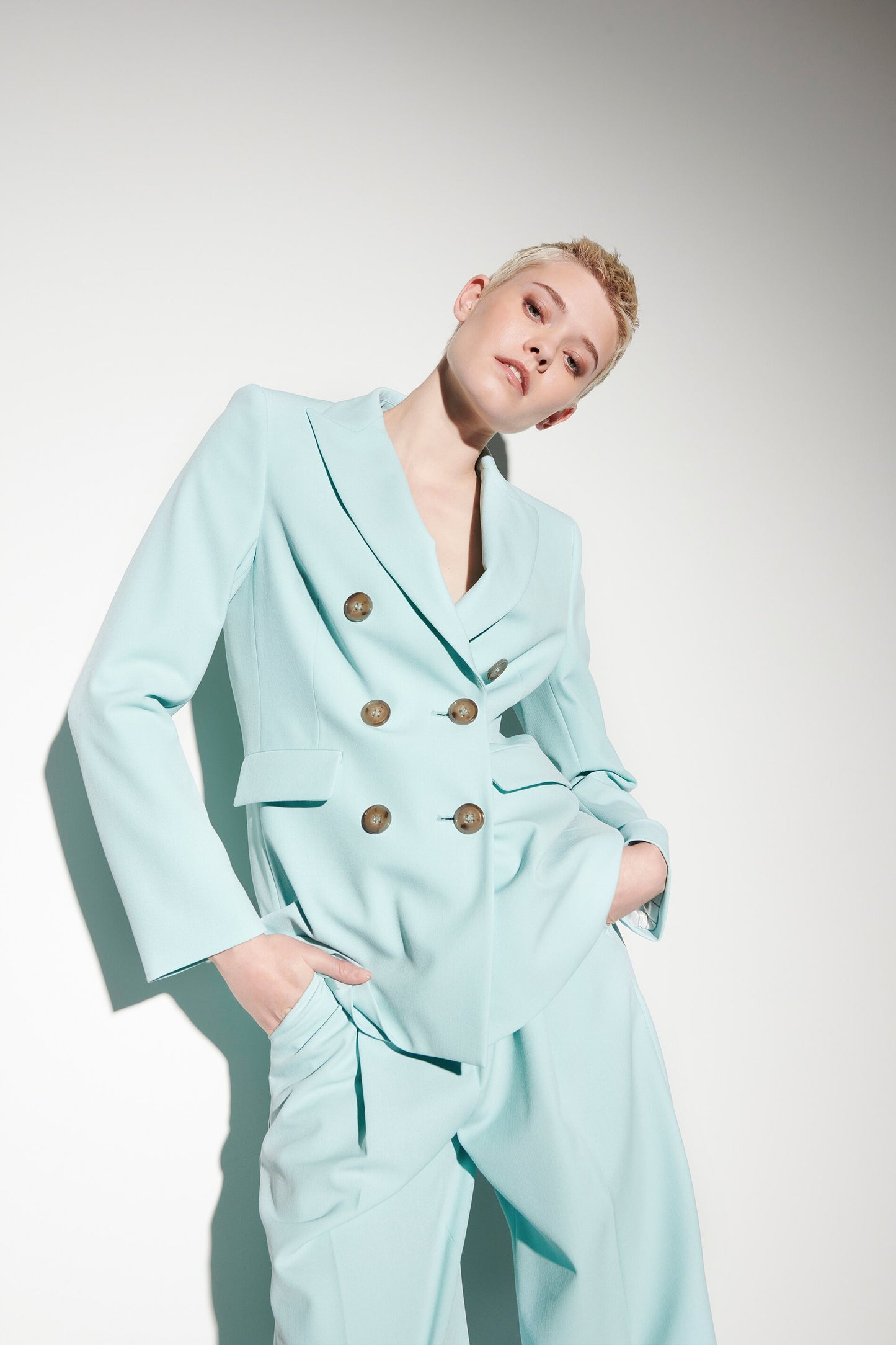 Double-Breasted Blazer