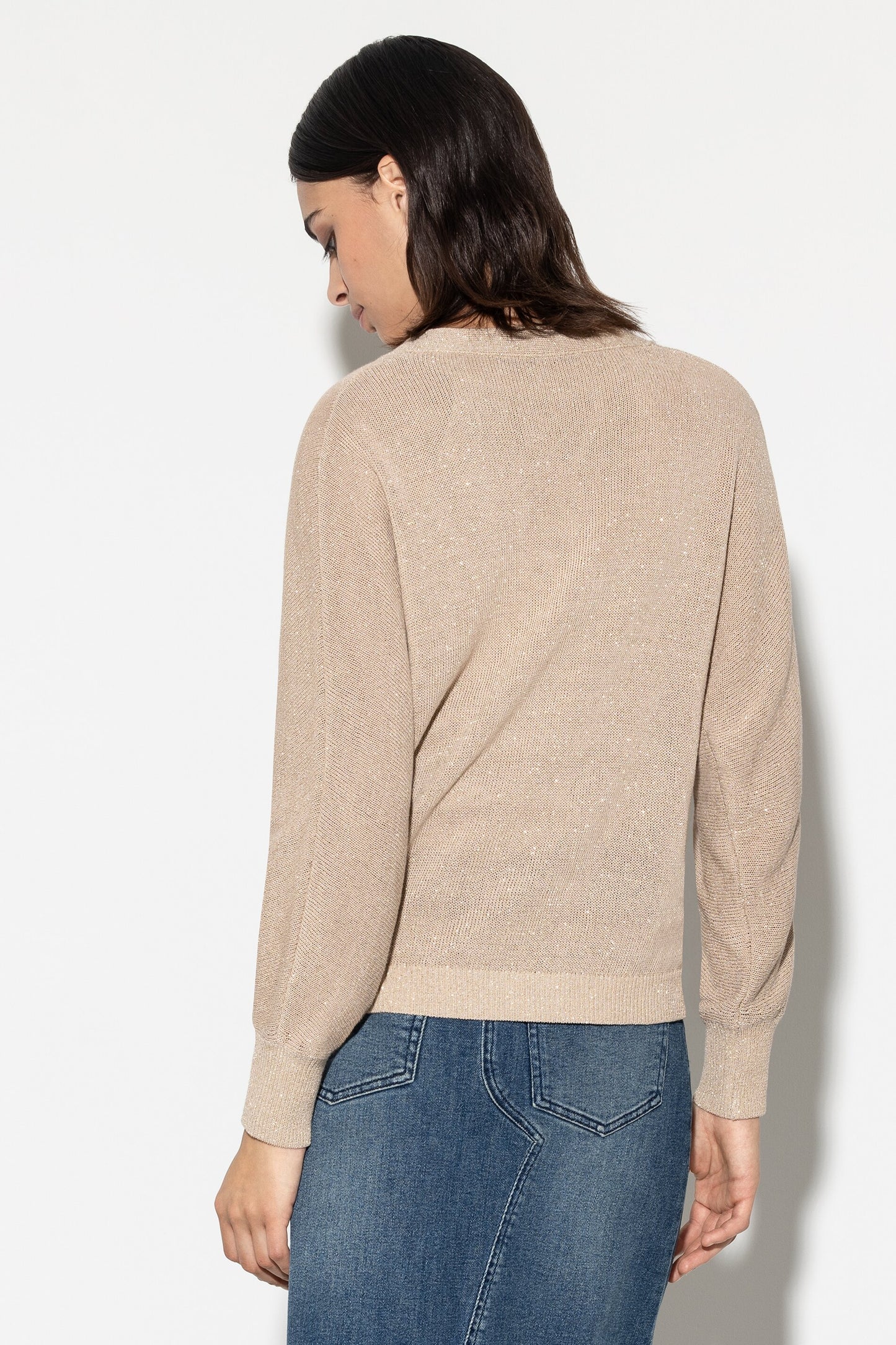 Cardigan in Parallelo Look