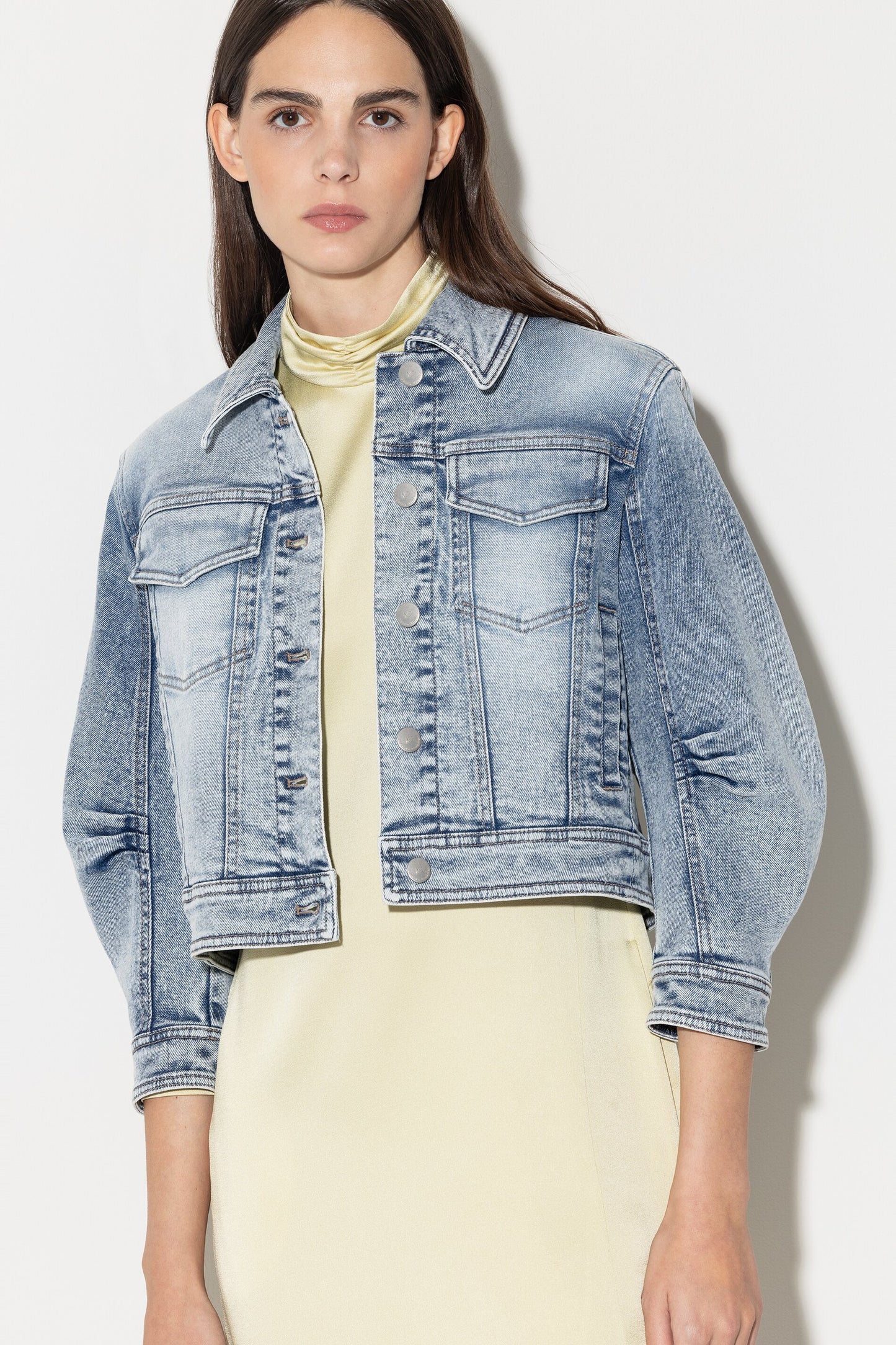 Used-Look Denim Jacket