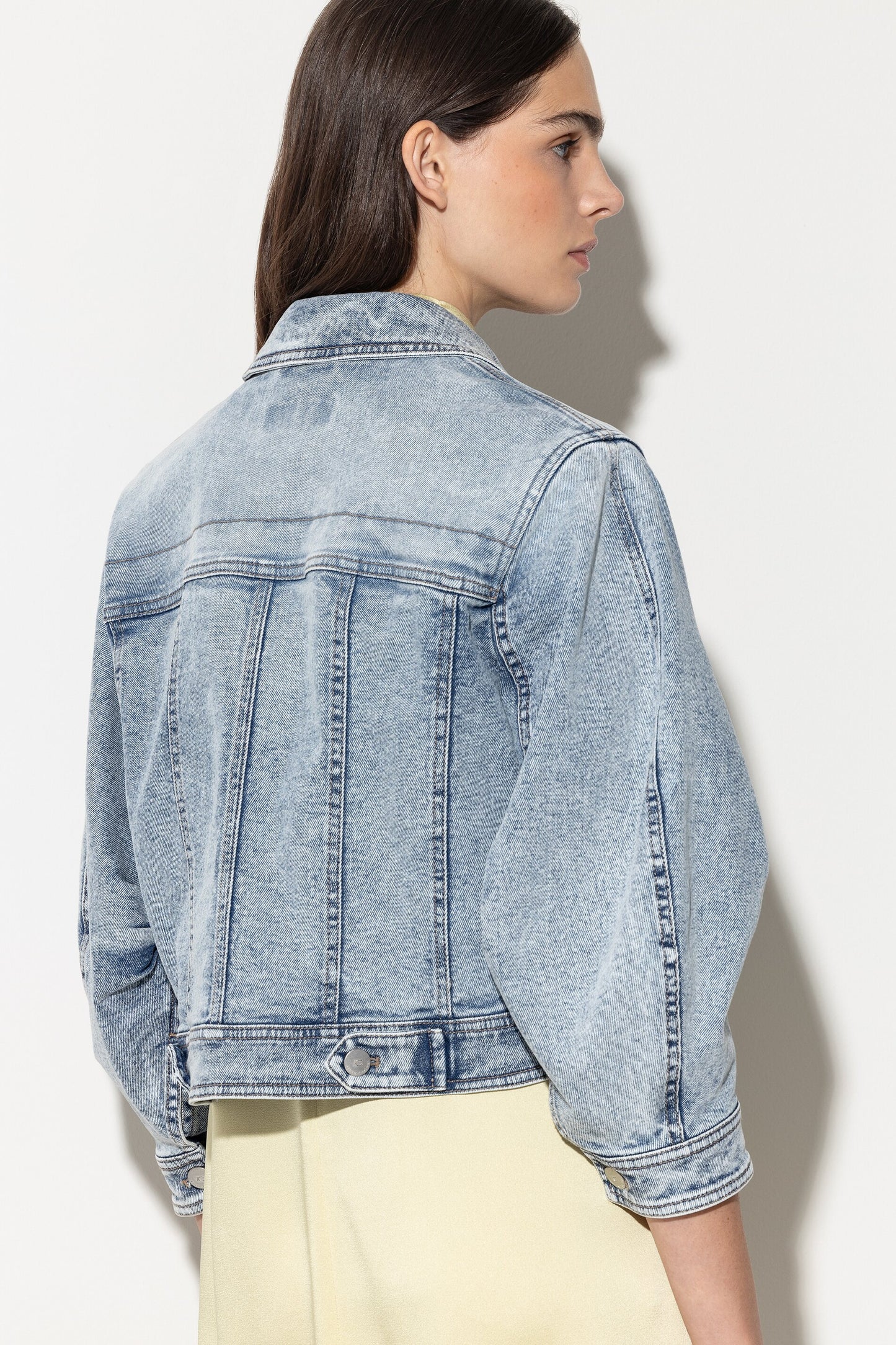 Used-Look Denim Jacket
