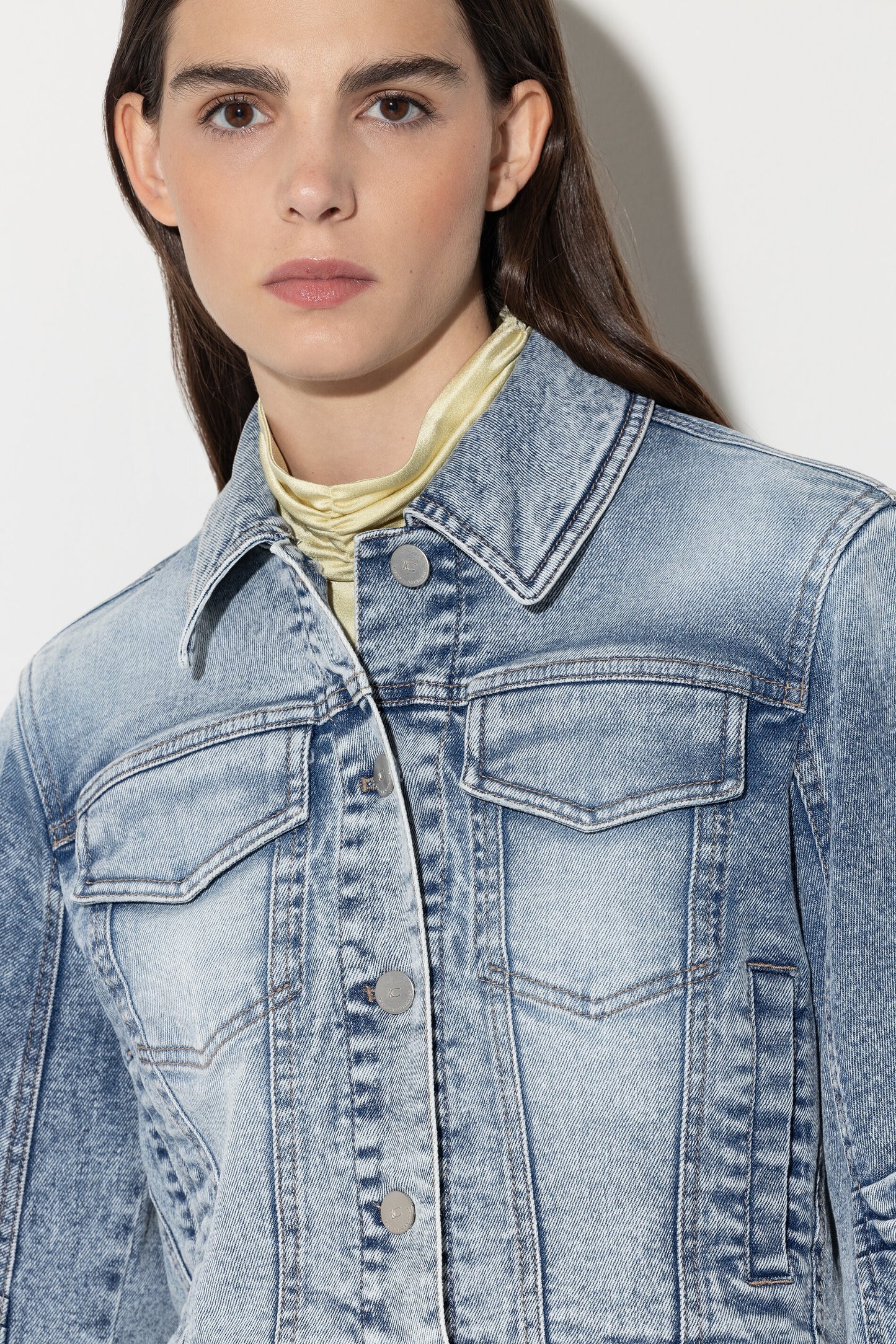 Used-Look Denim Jacket