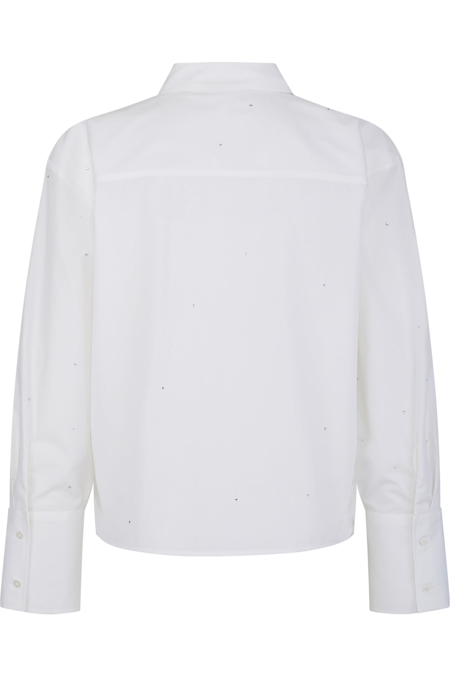 Blouse with Shirt Collar