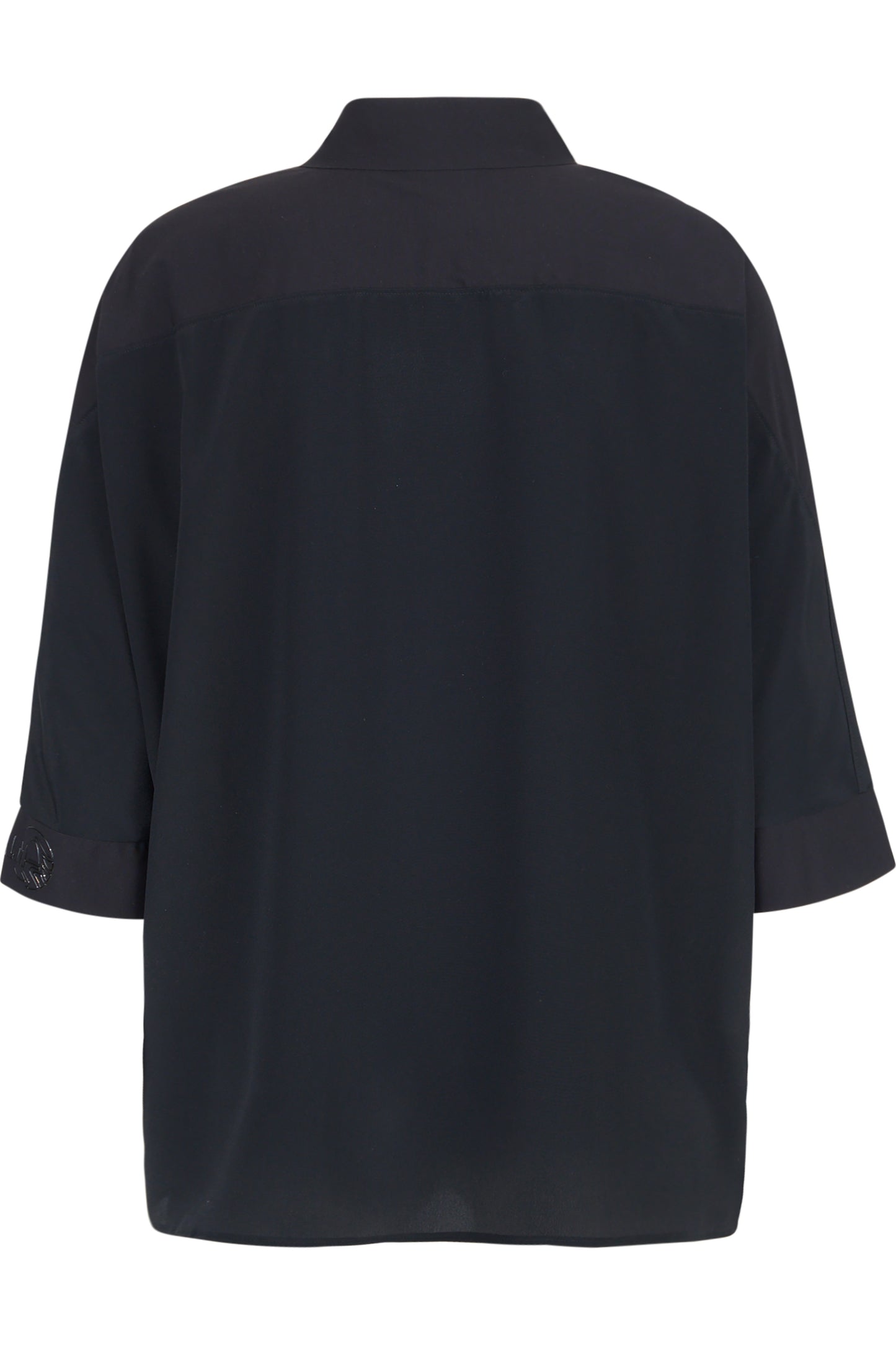 Blouse with Batwing Sleeves