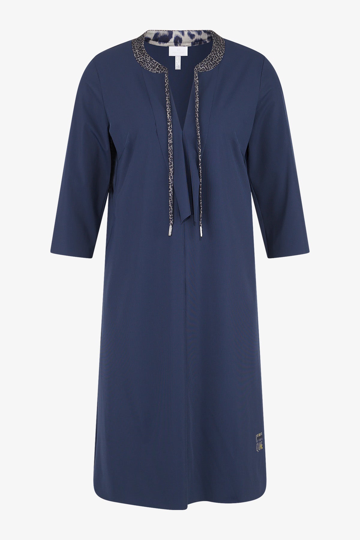 Dress with 3/4-Length Sleeves
