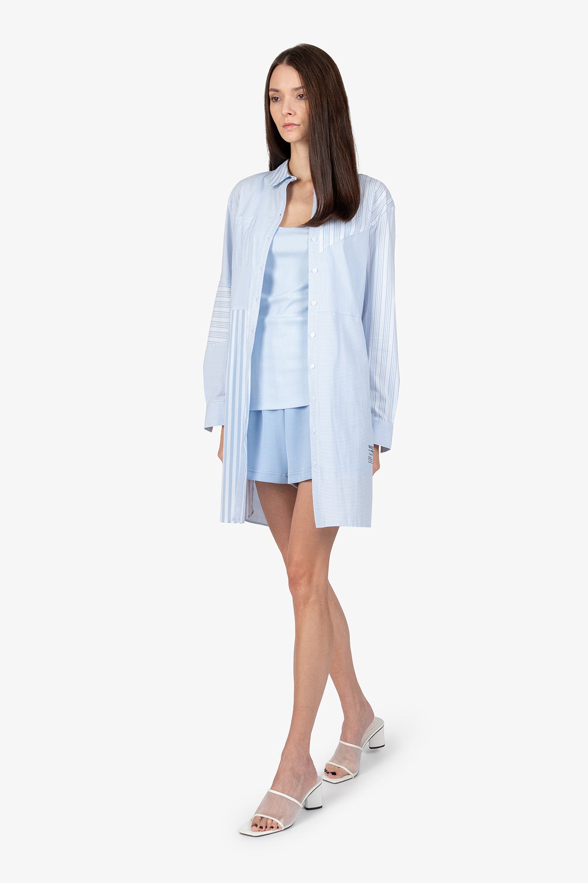 Shirt Dress with Collar