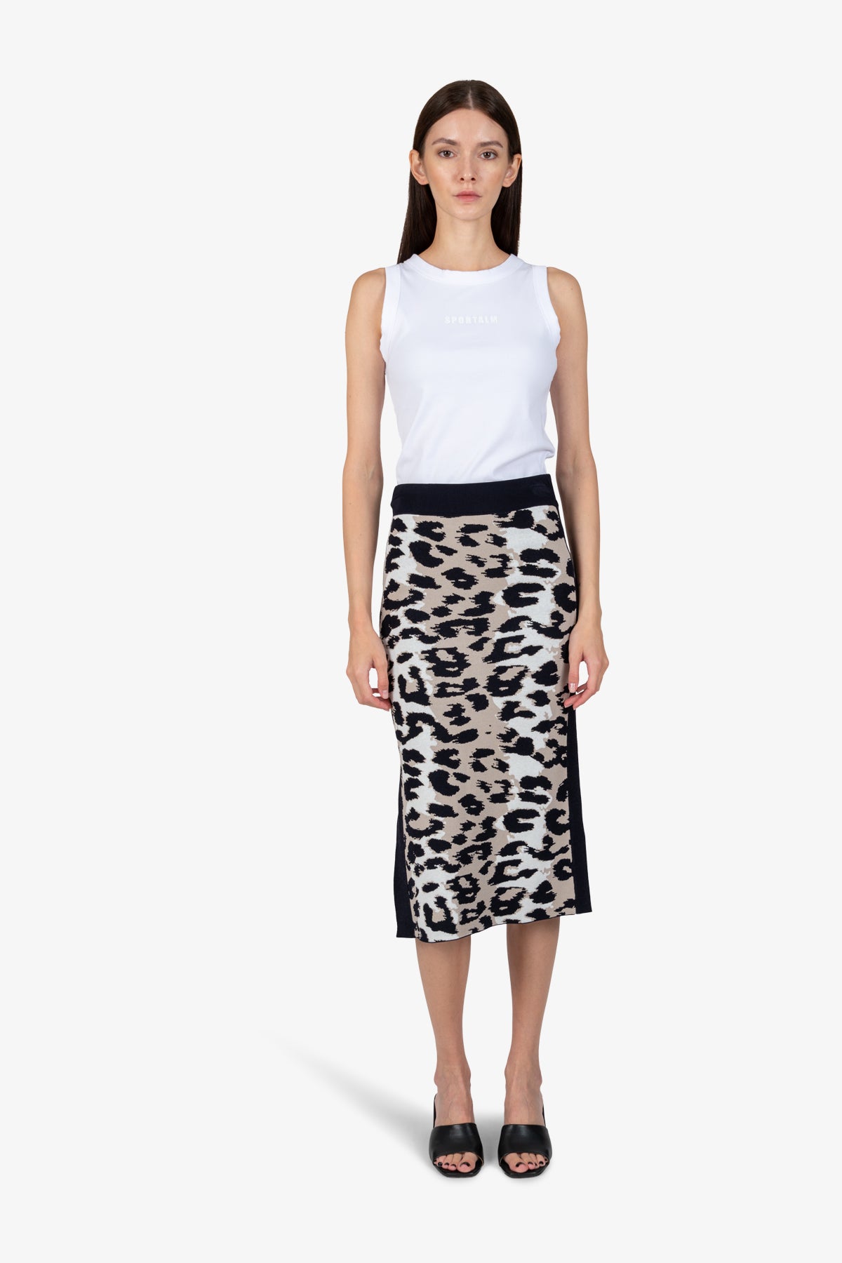 Midi Knit Skirt