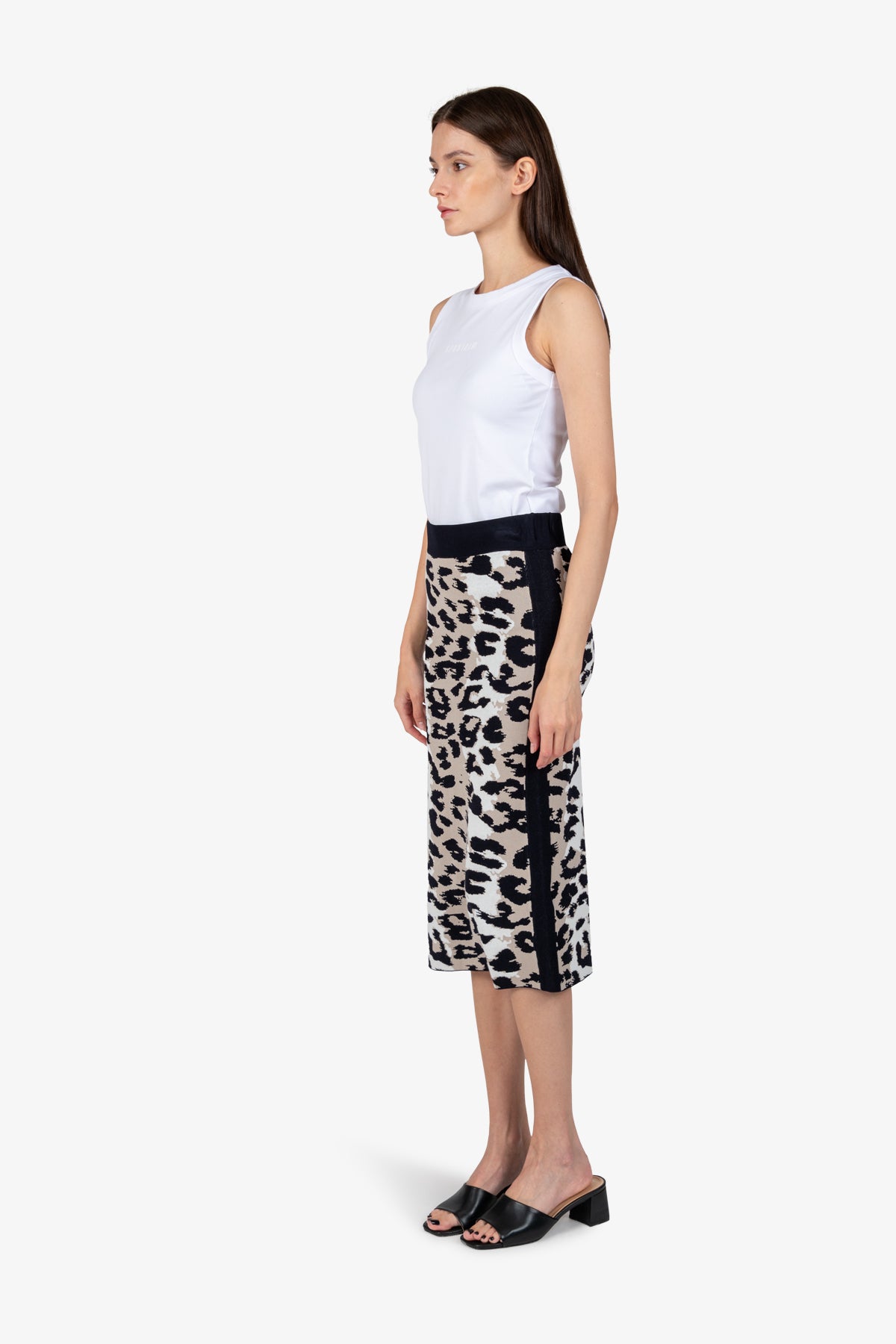 Midi Knit Skirt