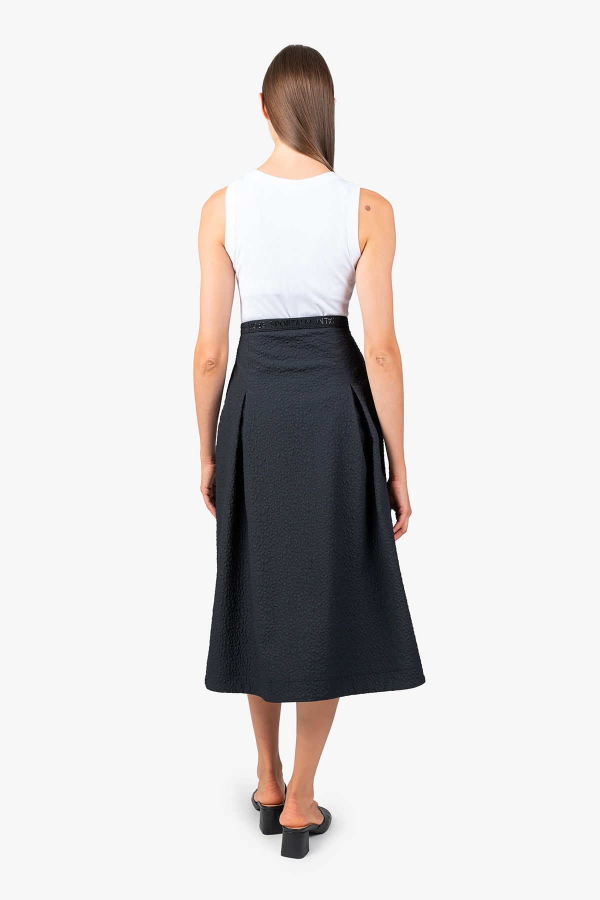 Skirt with Floral Pattern