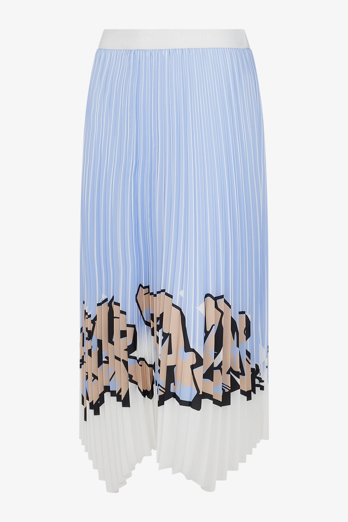 Long Pleated Skirt