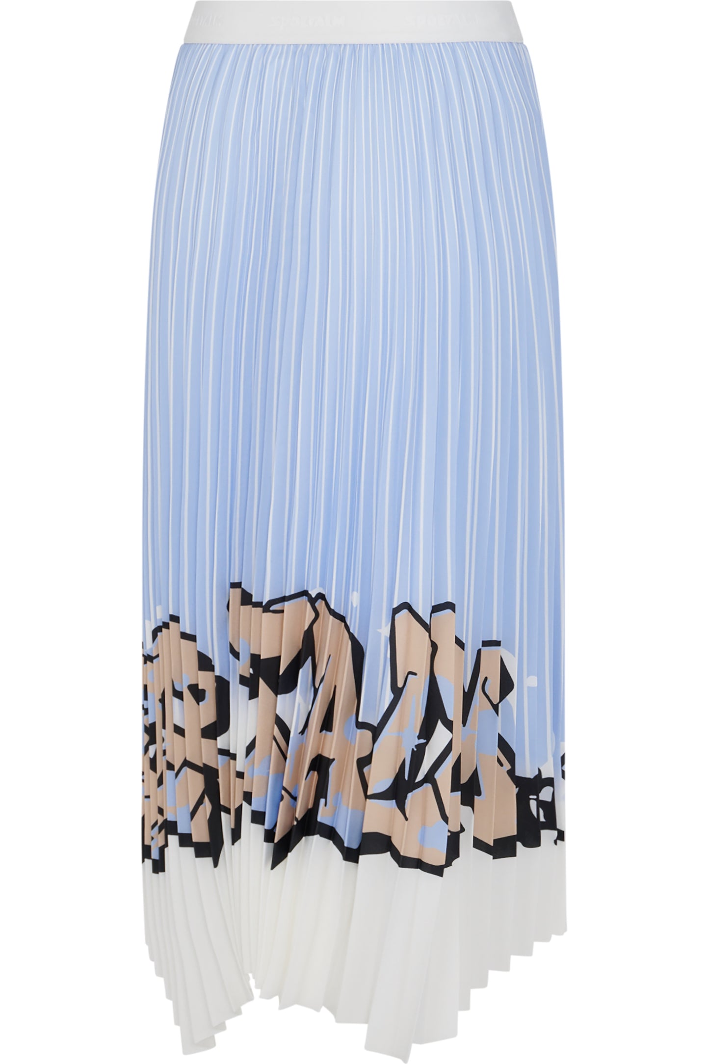 Long Pleated Skirt