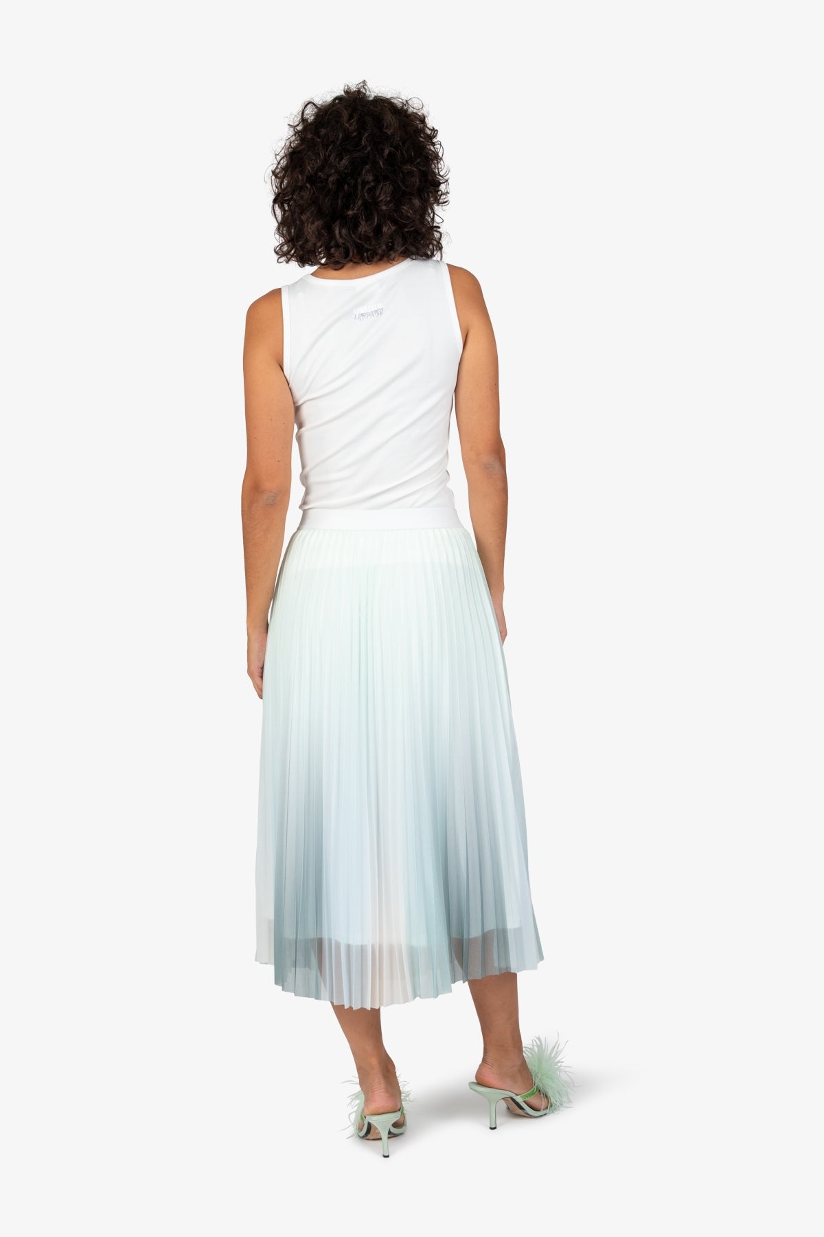 Maxi Pleated Skirt