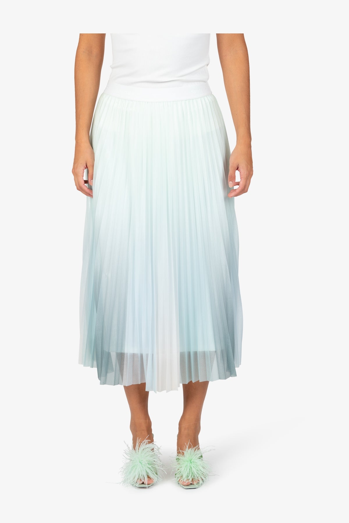 Maxi Pleated Skirt