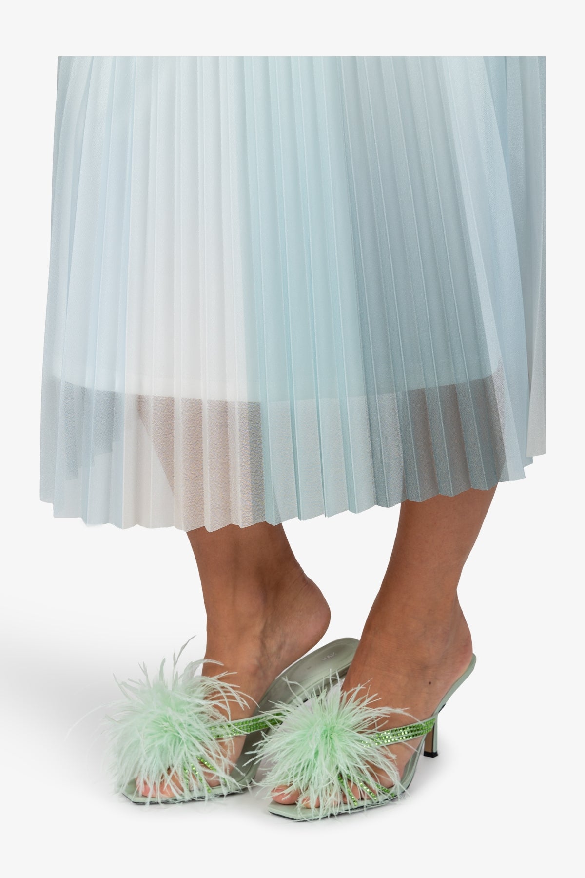 Maxi Pleated Skirt