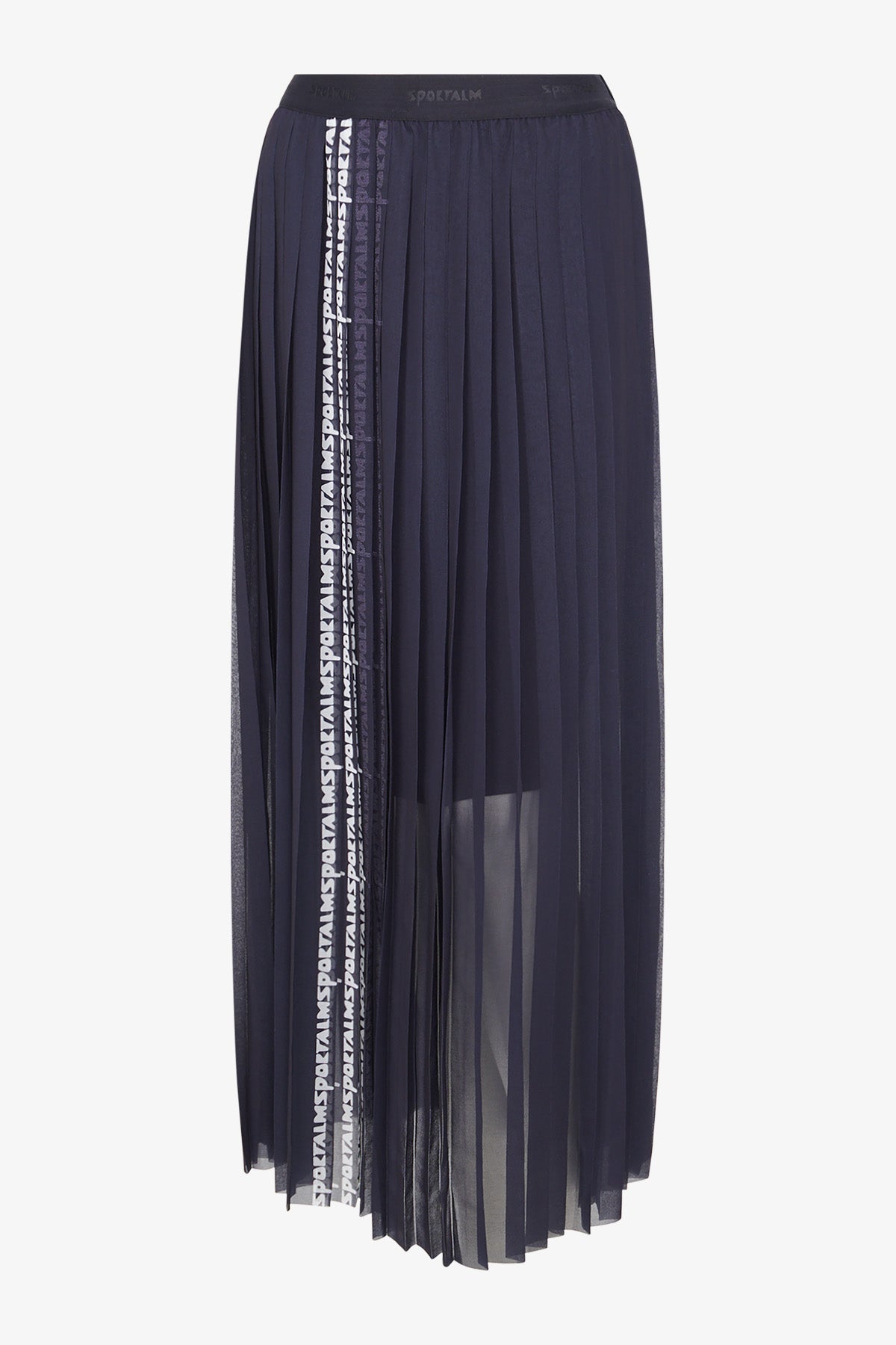 Long Plissé Skirt