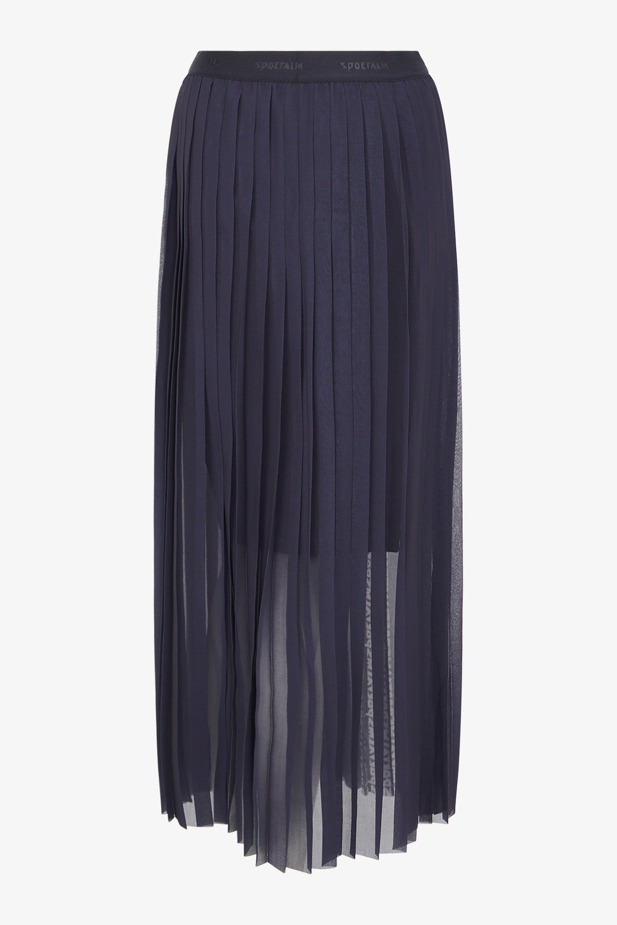 Long Plissé Skirt