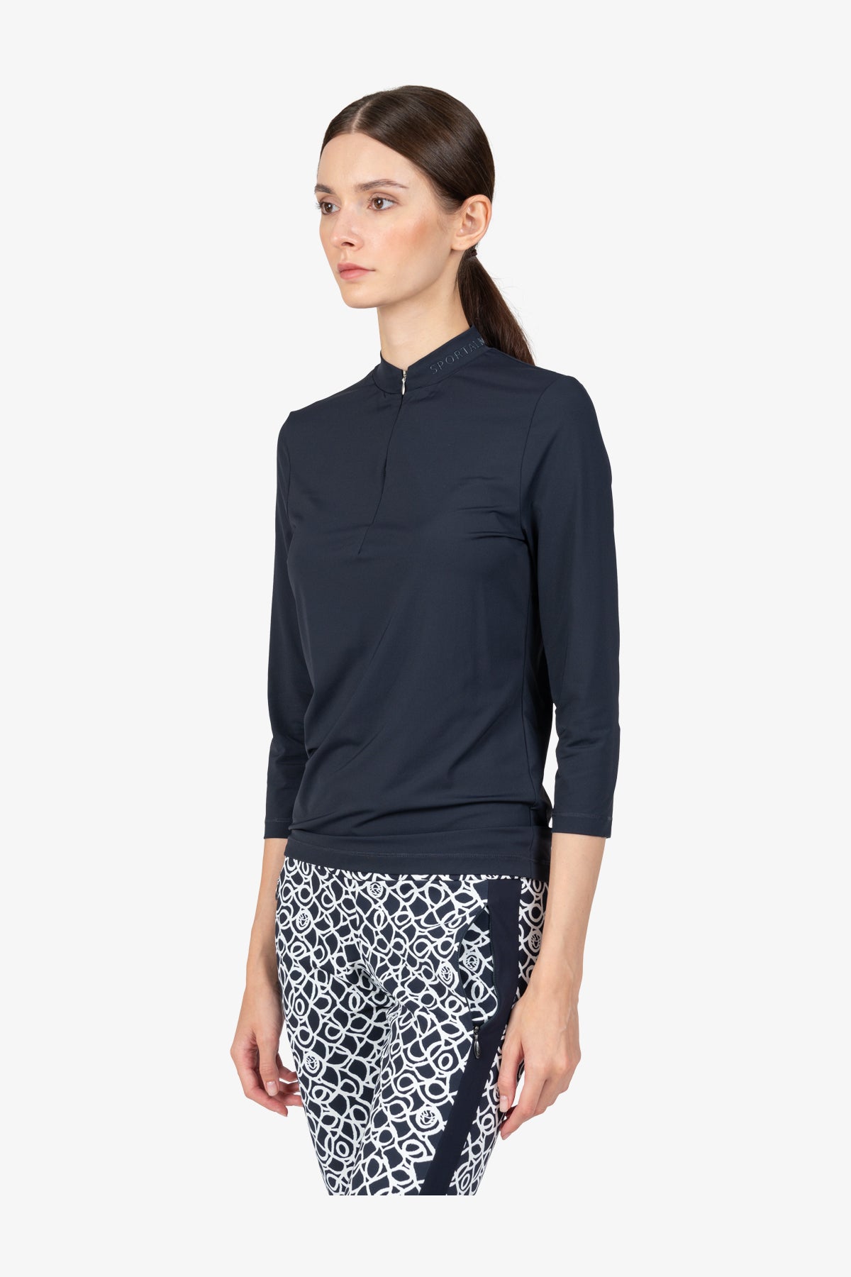 Leggings with Wide Waistband