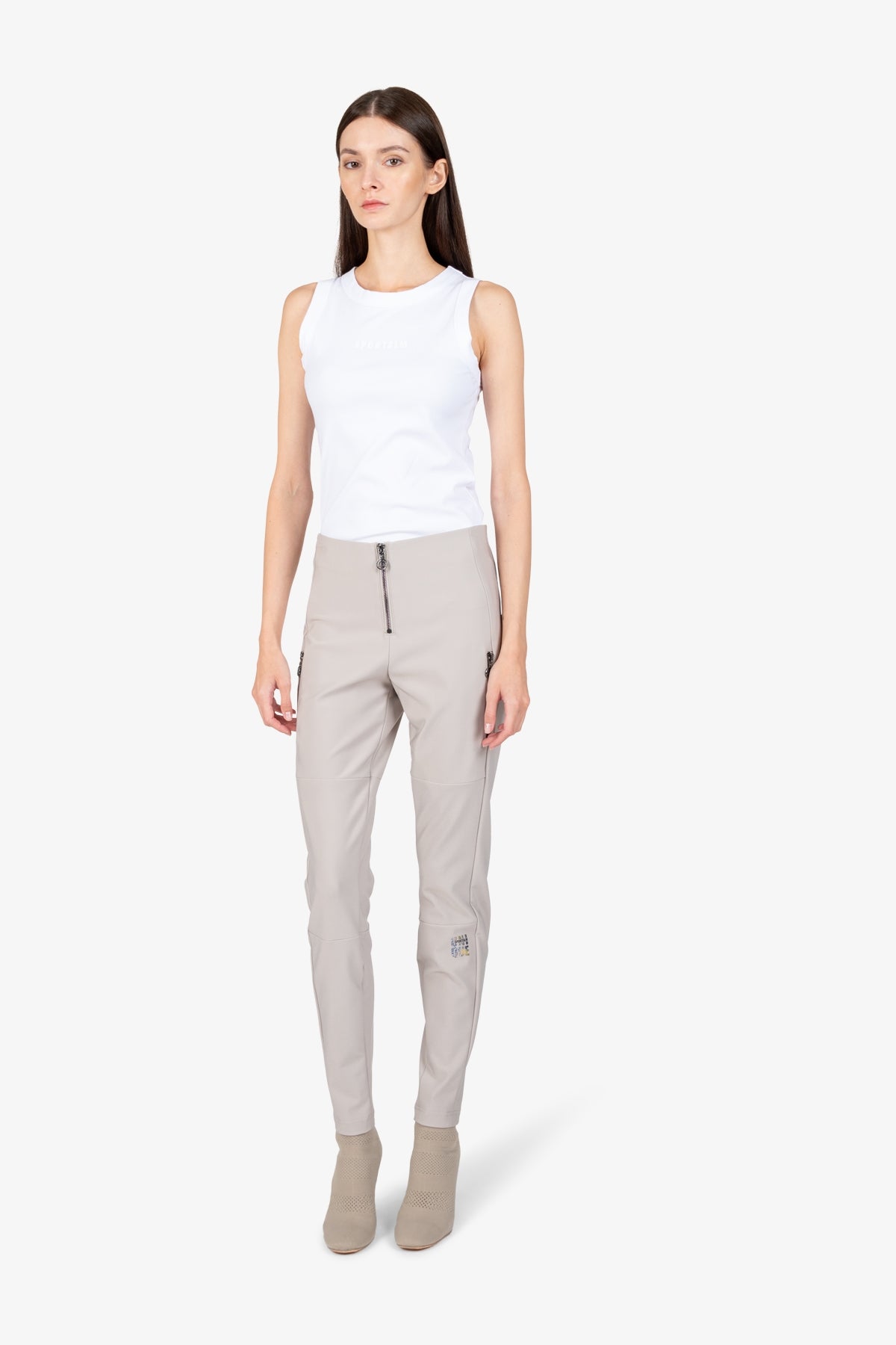 High-waisted Trousers