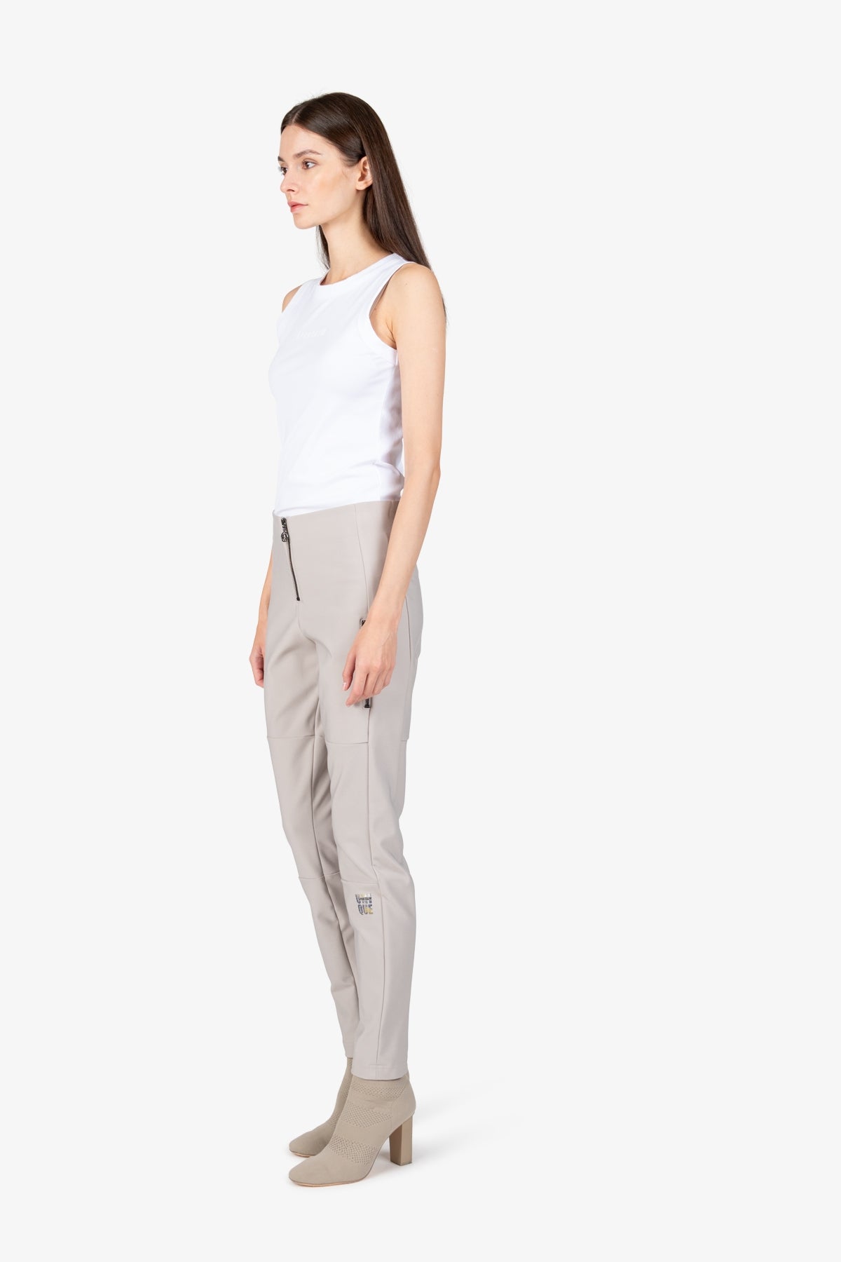 High-waisted Trousers