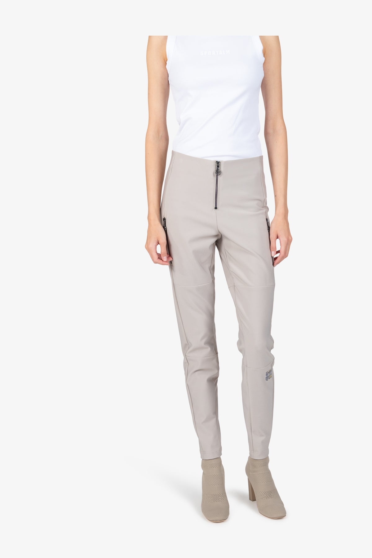High-waisted Trousers