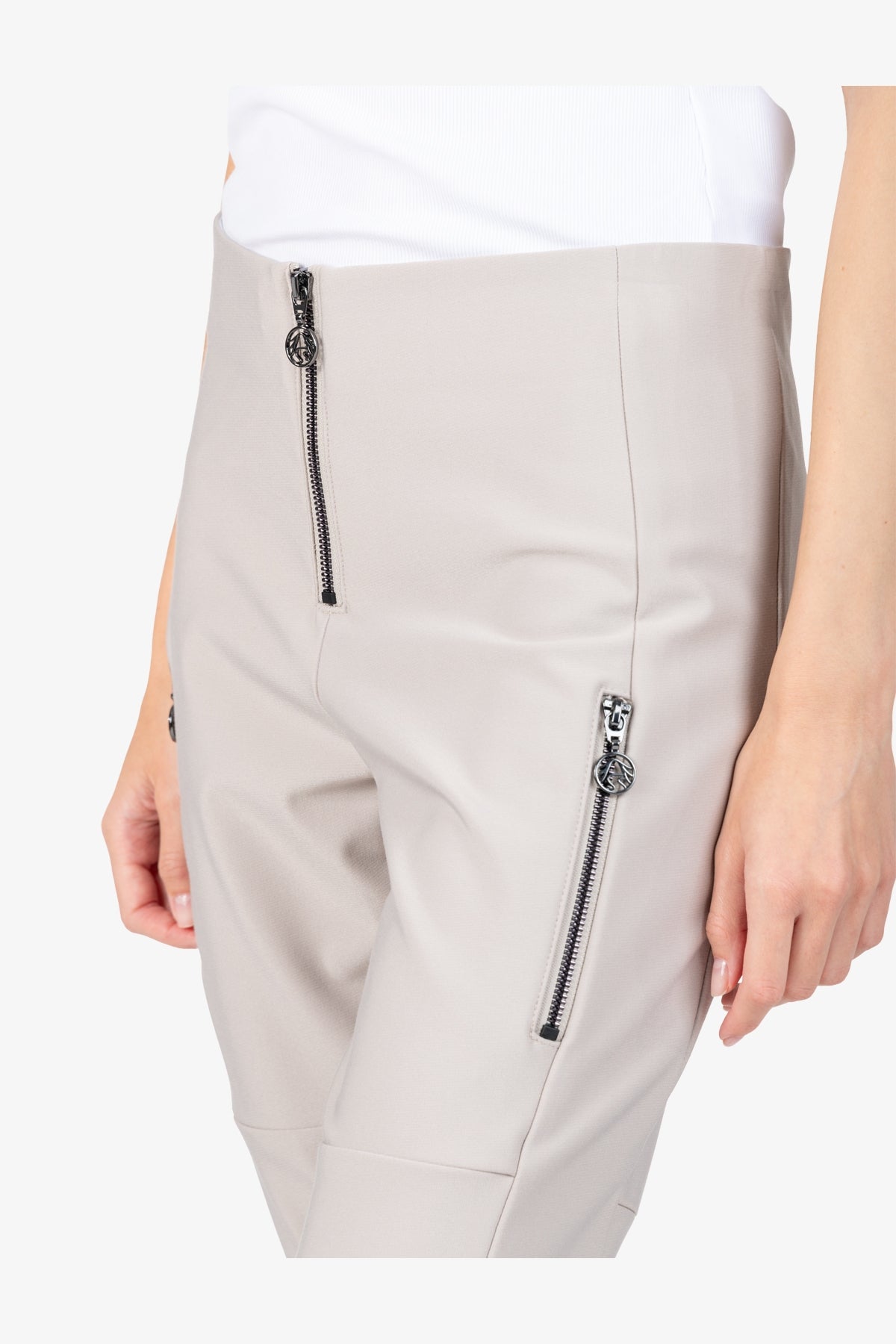 High-waisted Trousers