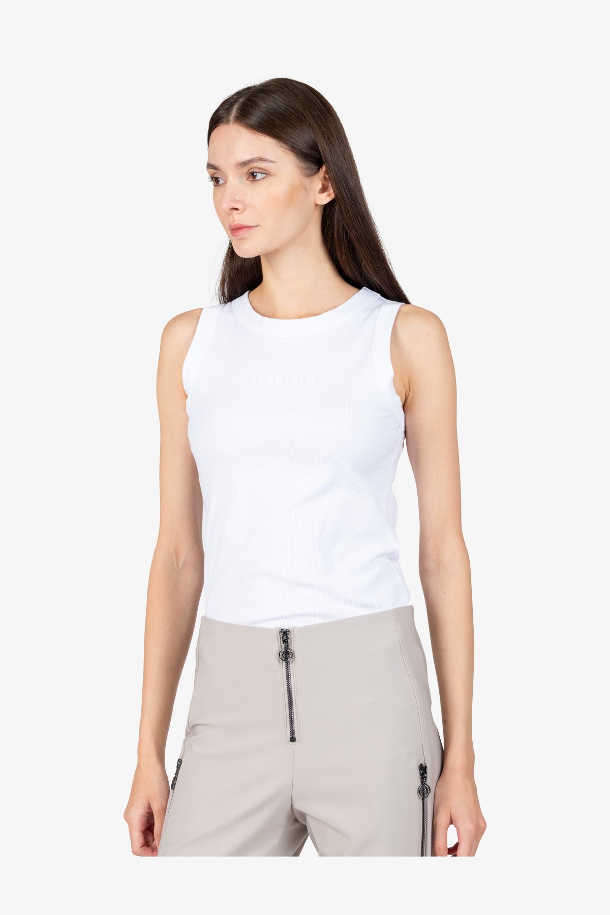 High-waisted Trousers