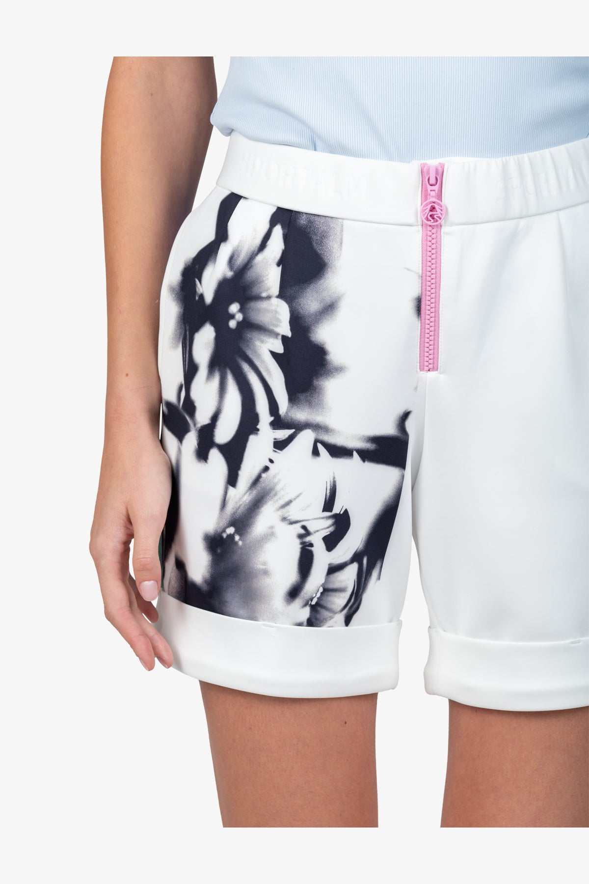 Shorts with Floral Print