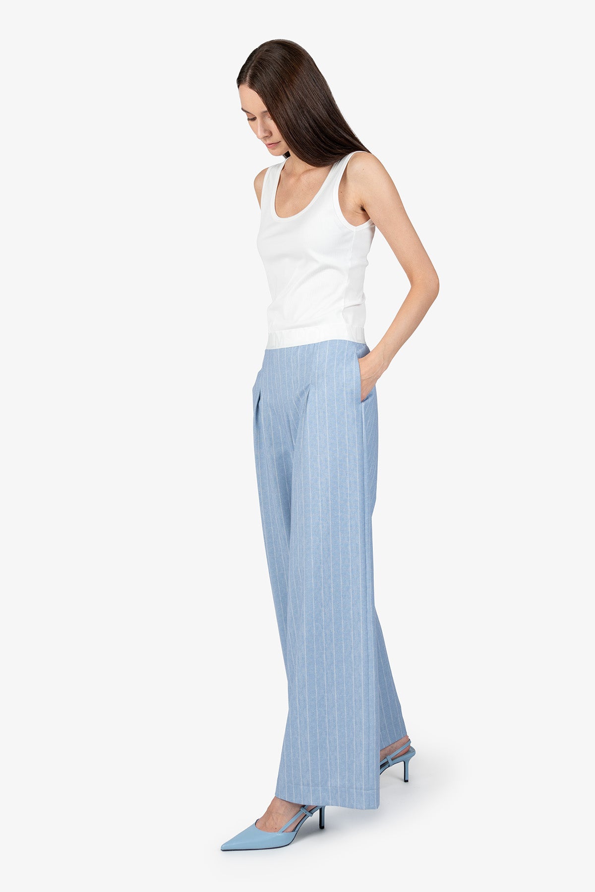 Trousers with Wide Legs