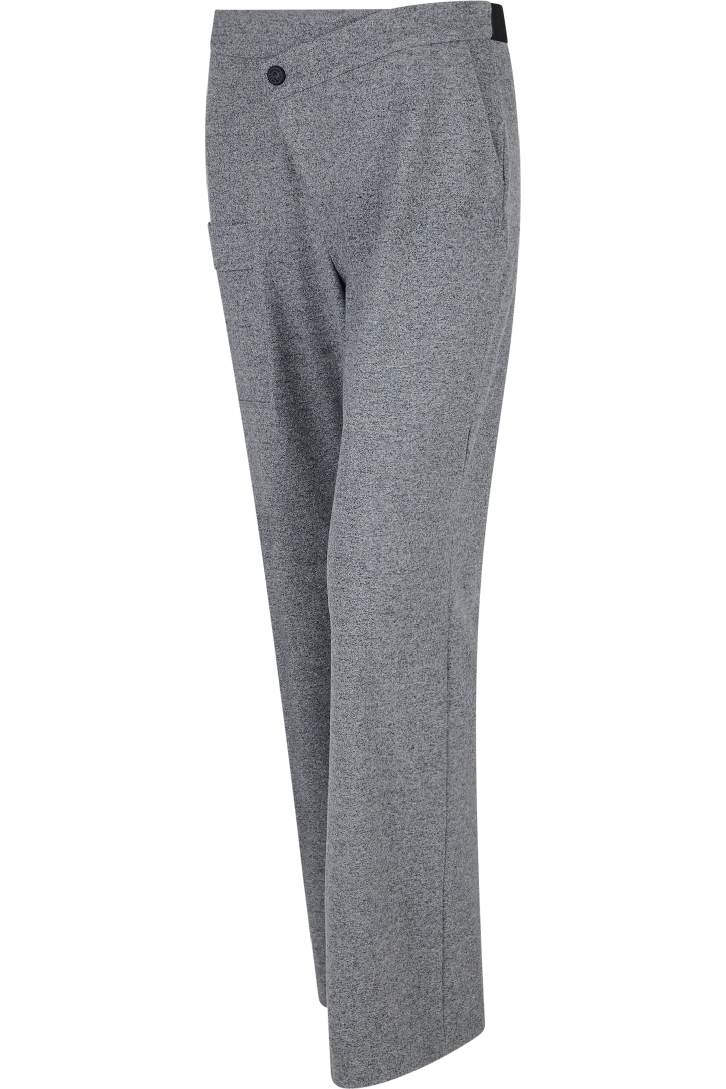 Trousers with Asymmetrical Waistband