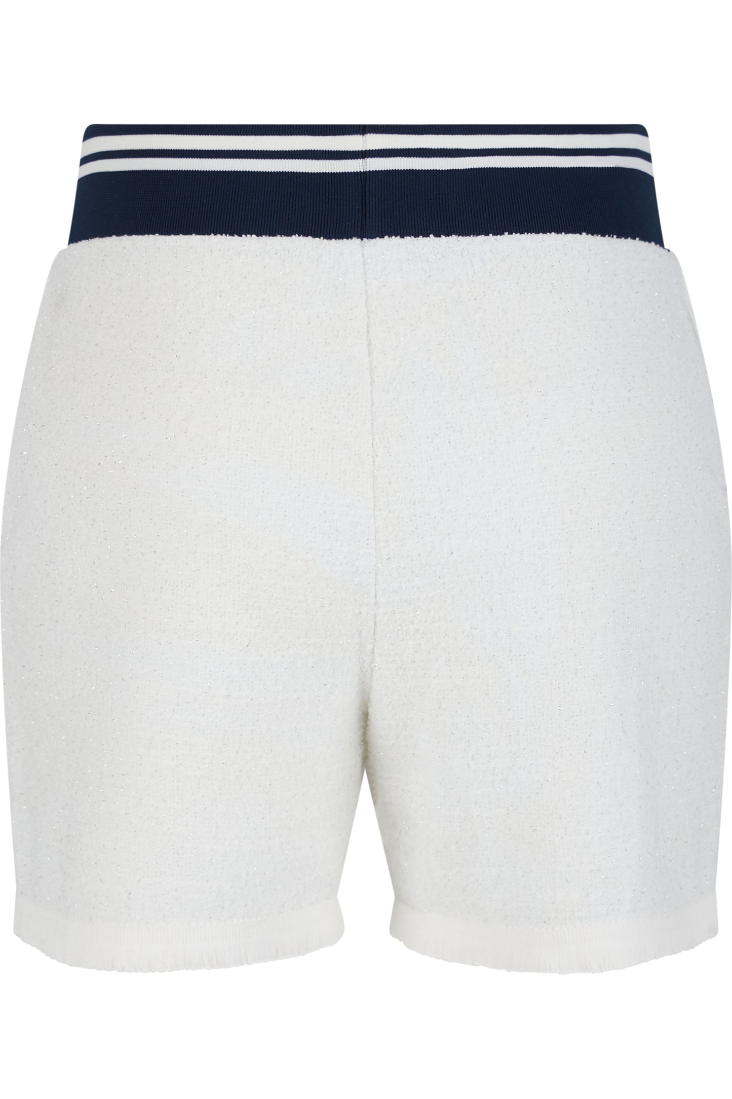 Bouclé Shorts with Cotton