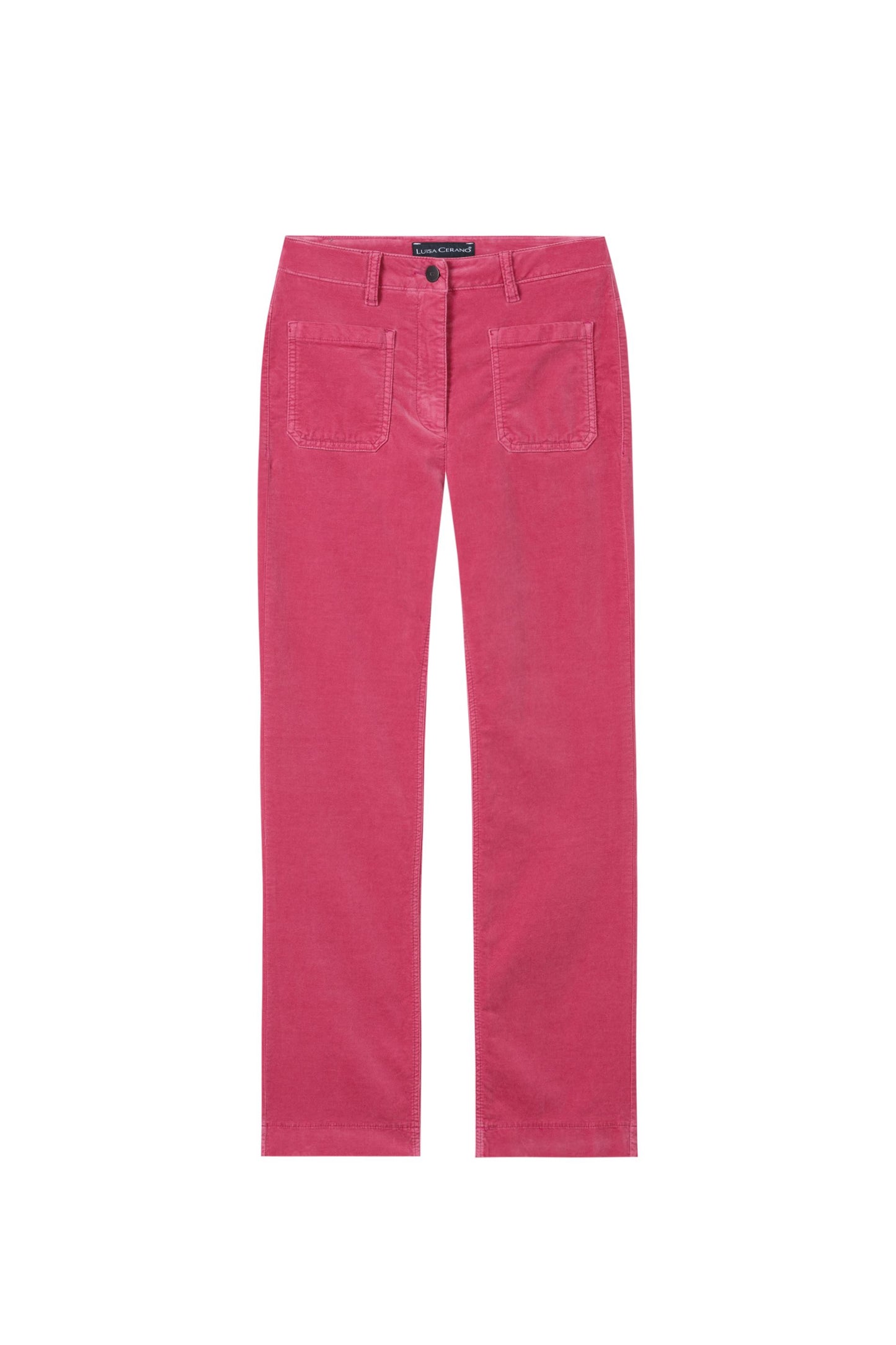 Pants with patch pockets