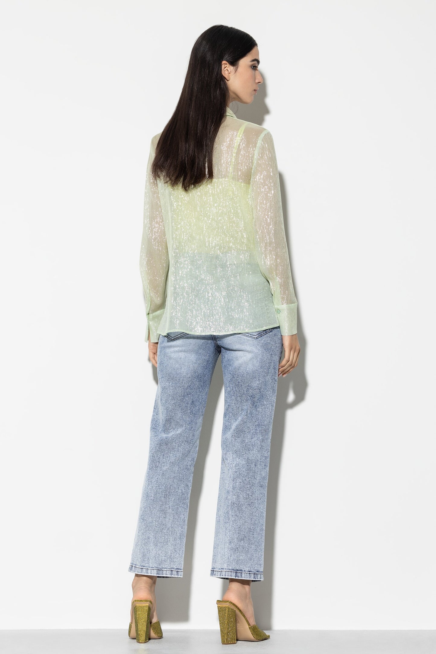 Straight-Leg Denim used Look