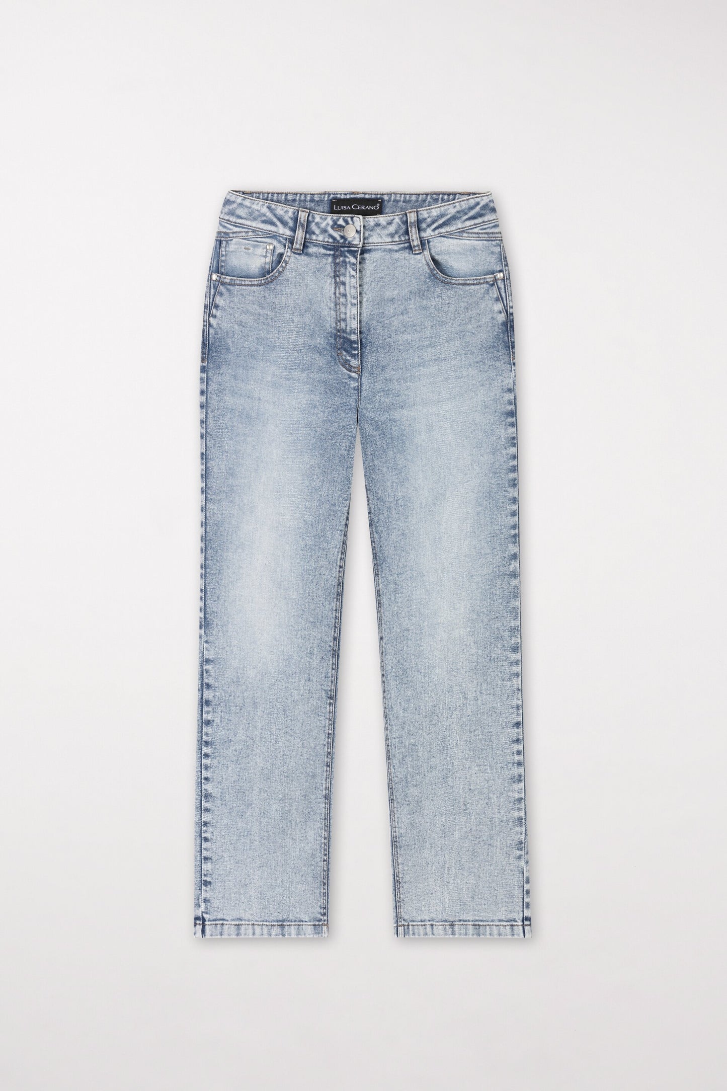 Straight-Leg Denim used Look