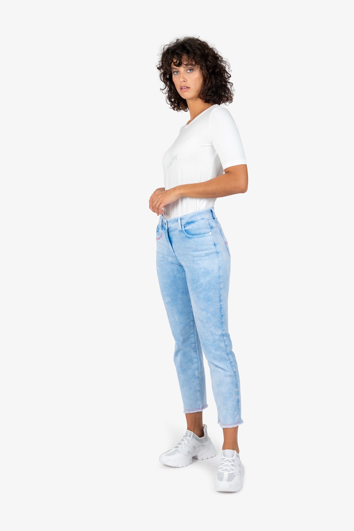 Jeans with a Straight Leg