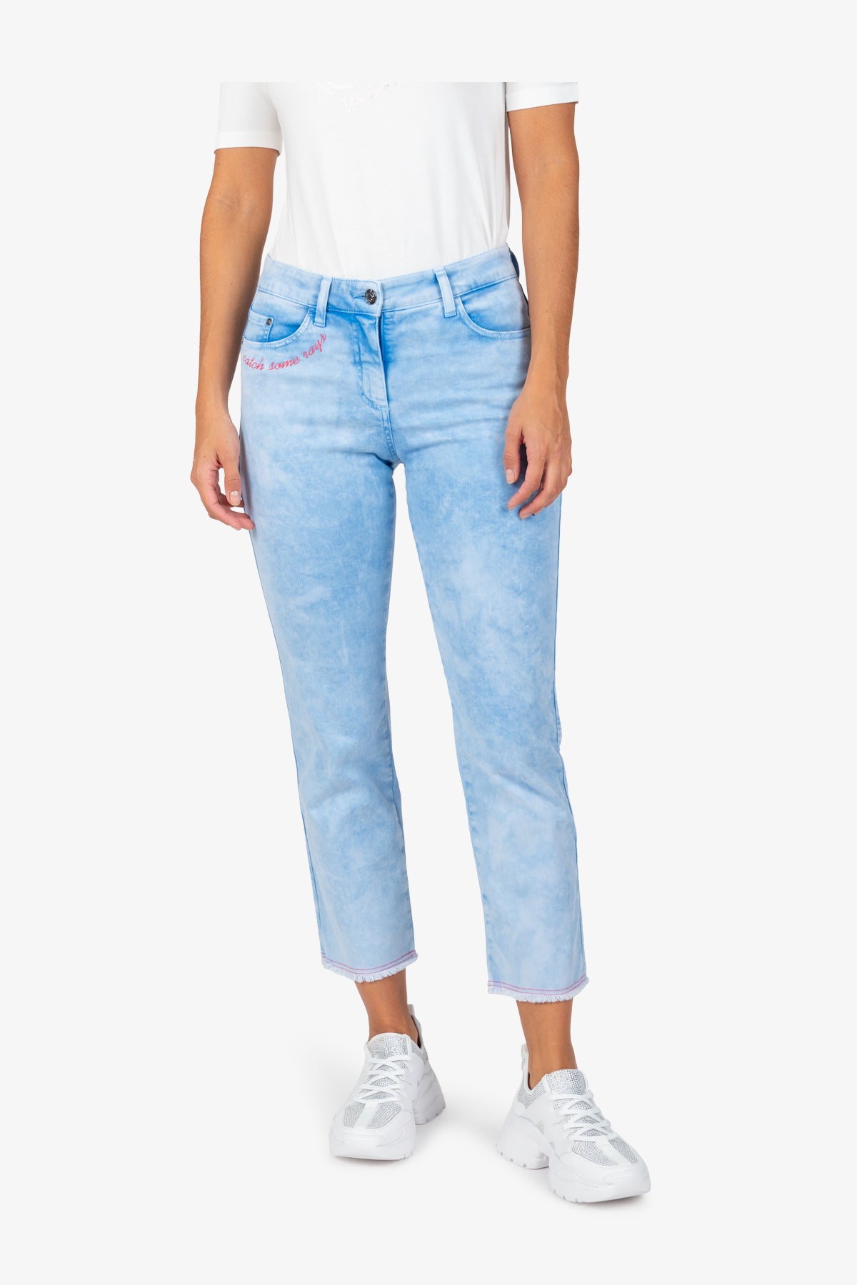 Jeans with a Straight Leg