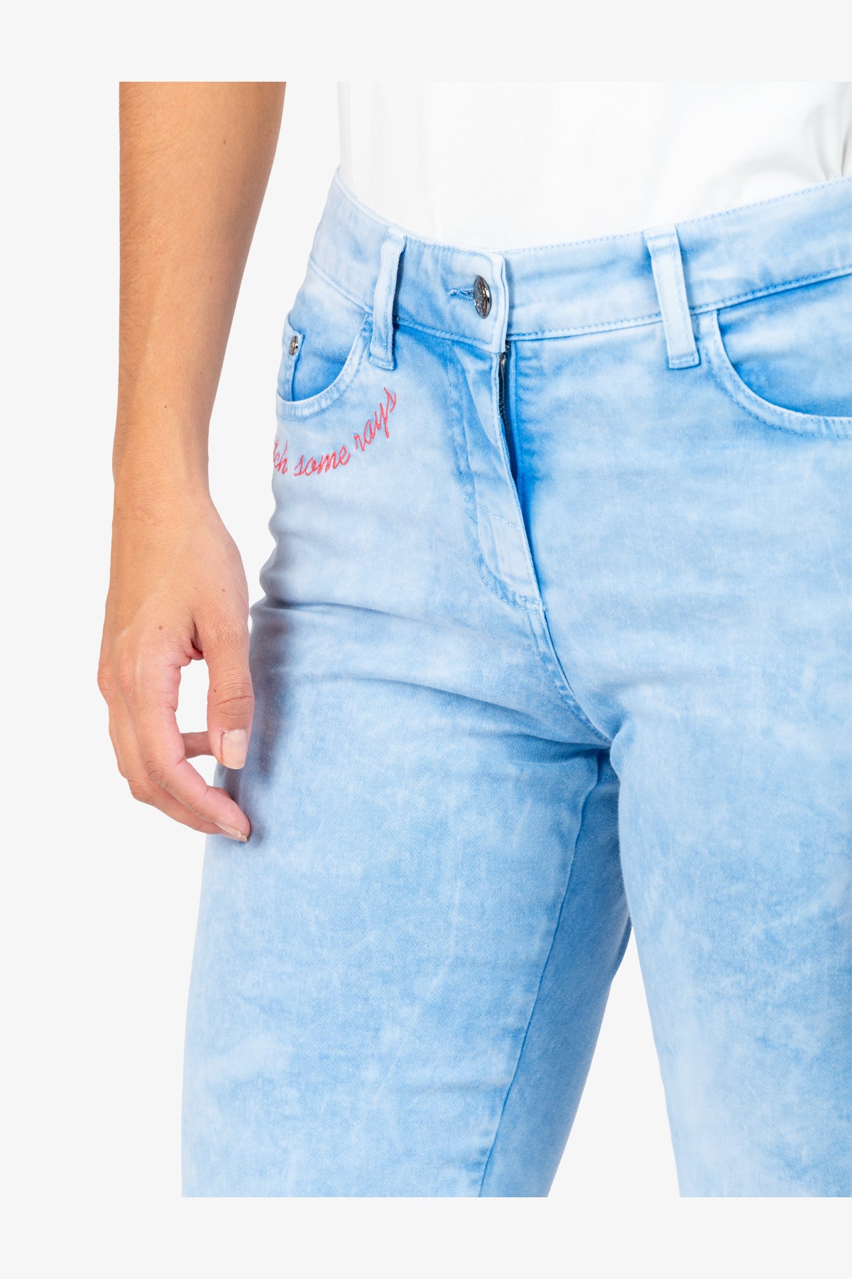 Jeans with a Straight Leg