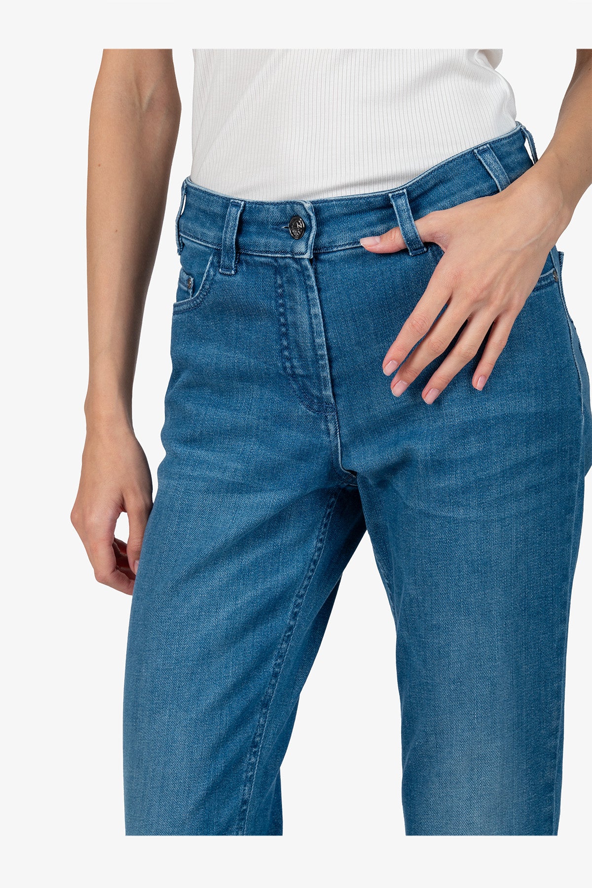 Jeans with a Slim Leg