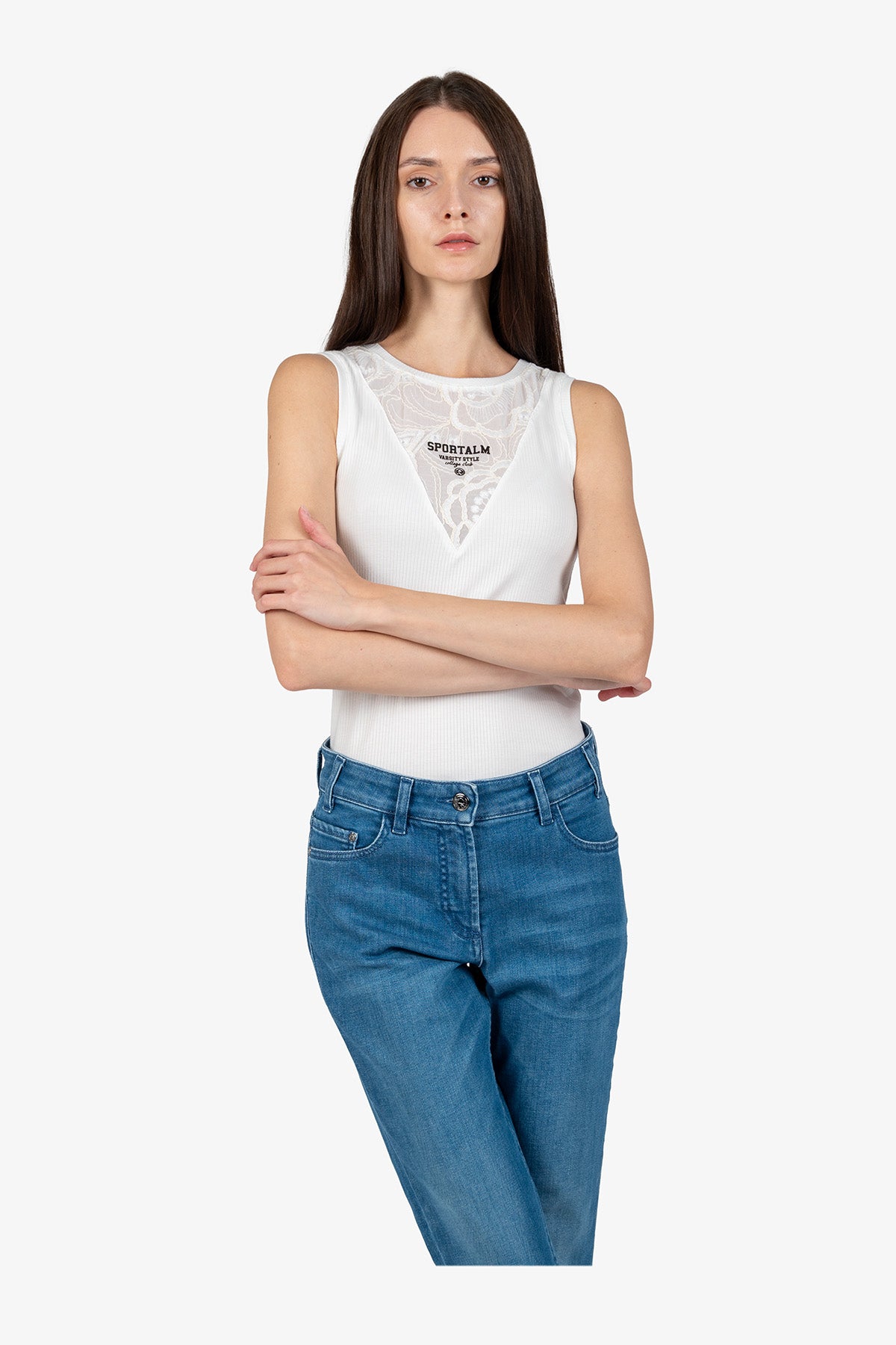 Jeans with a Slim Leg