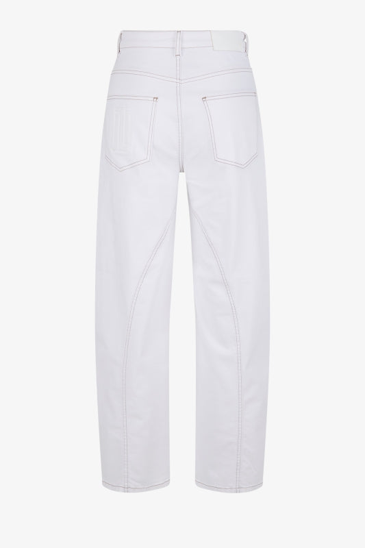 Cotton Denim Trousers