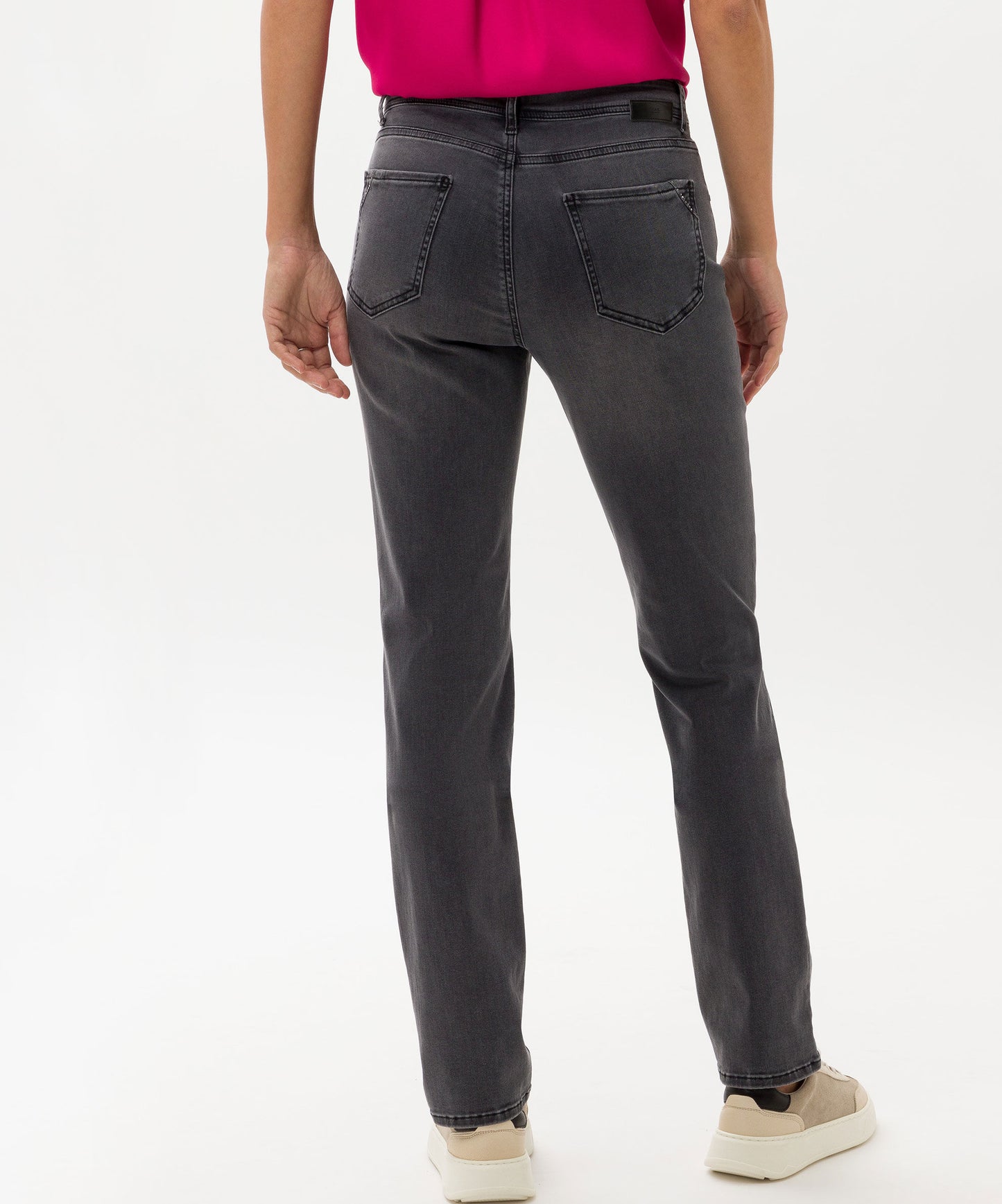 Sustainable Five-pocket Jeans in Used Look