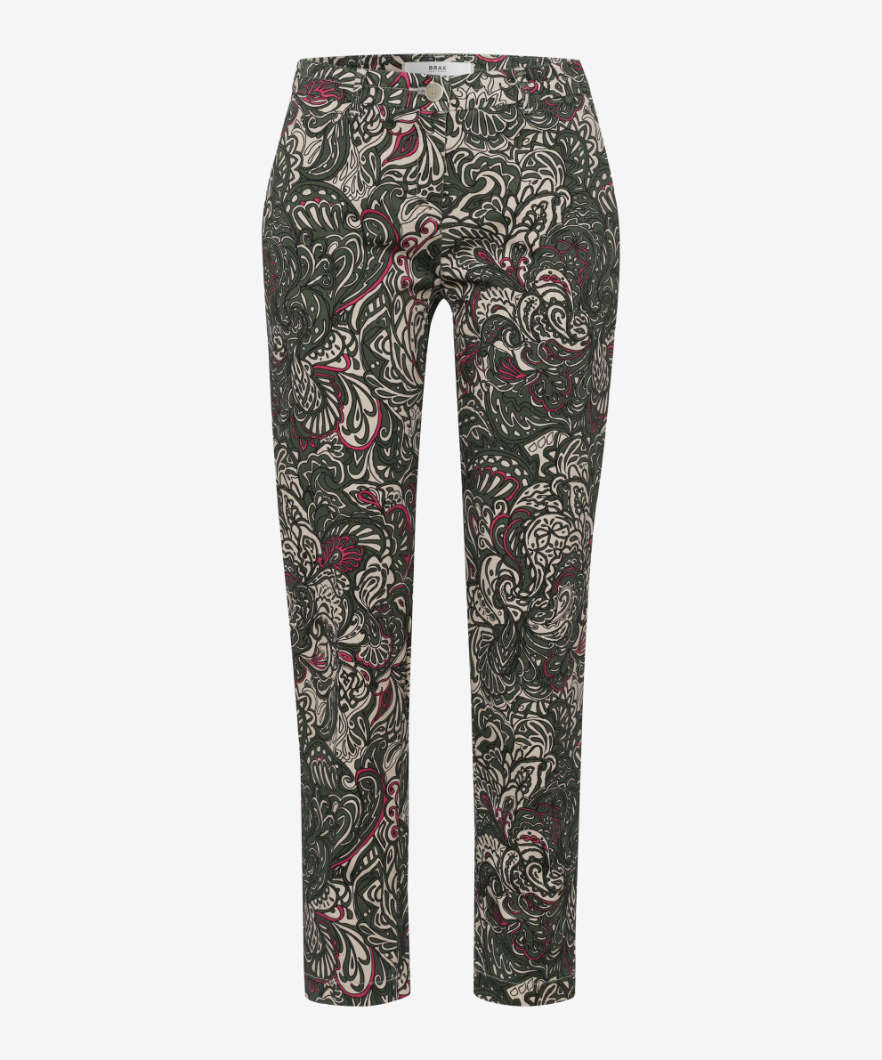 Pants with Paisley Print