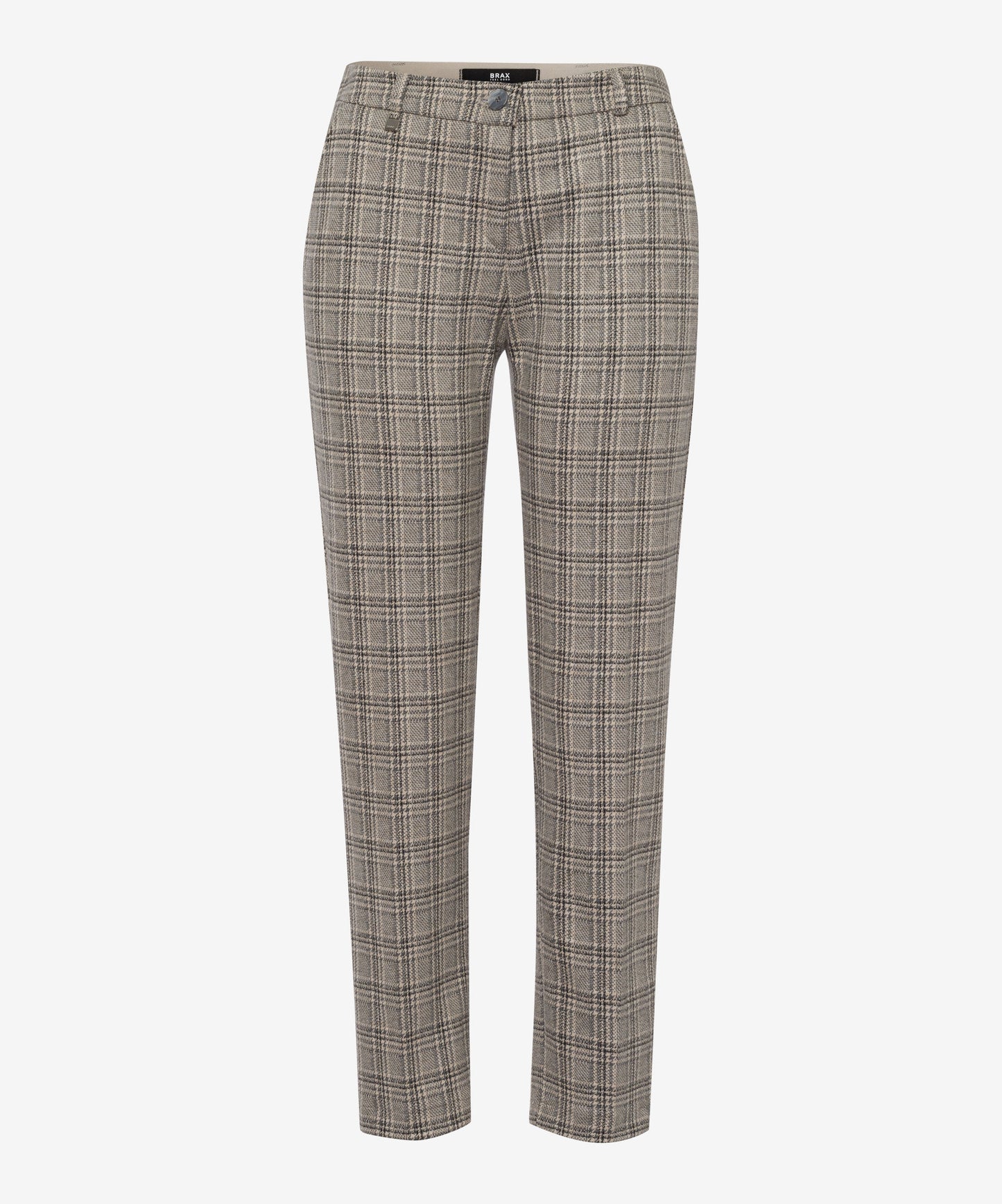 Checkered Trousers in Cool Jersey Quality